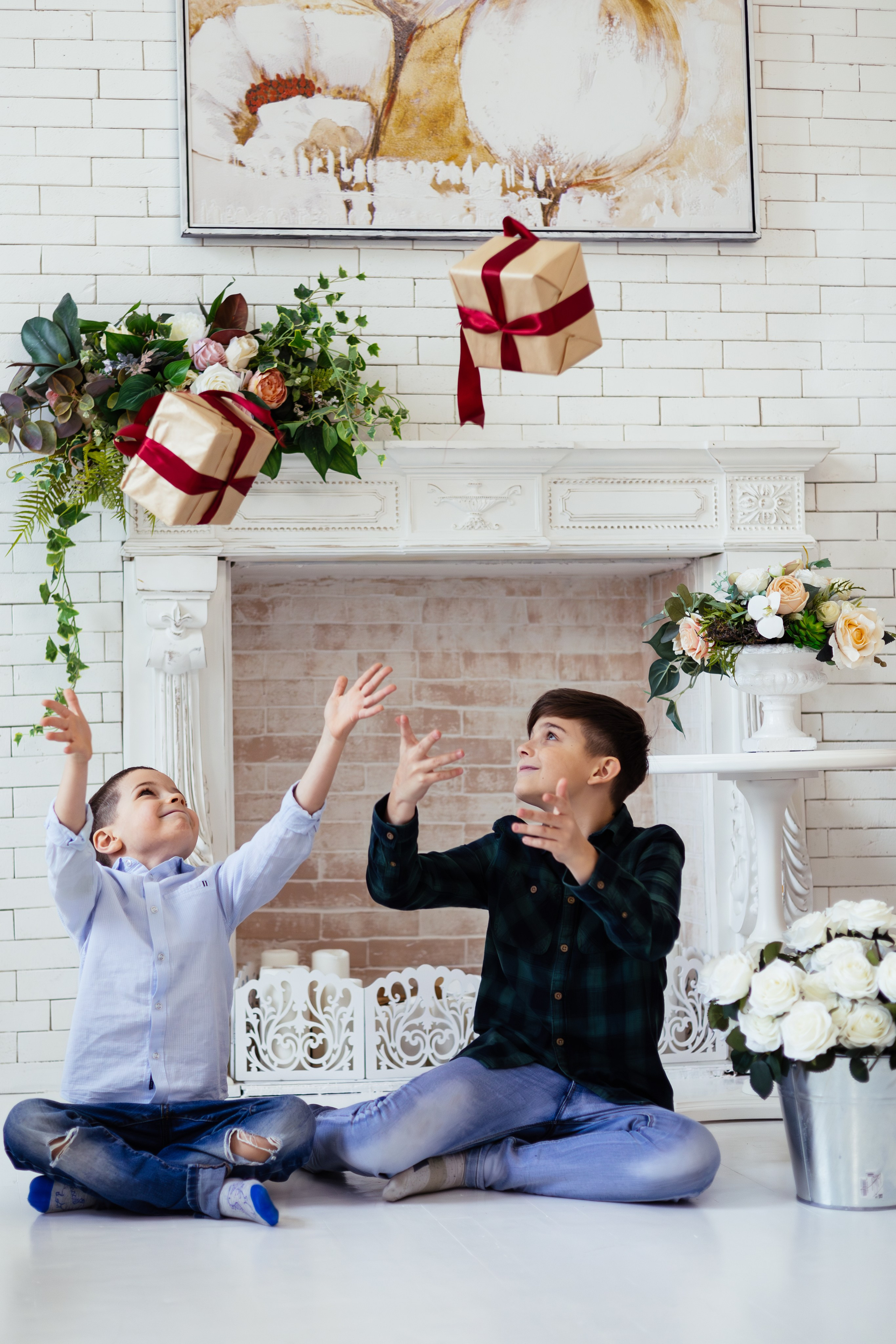 Съемки в студии. Семейный фотограф в Екатеринбурге Макарова Алёна