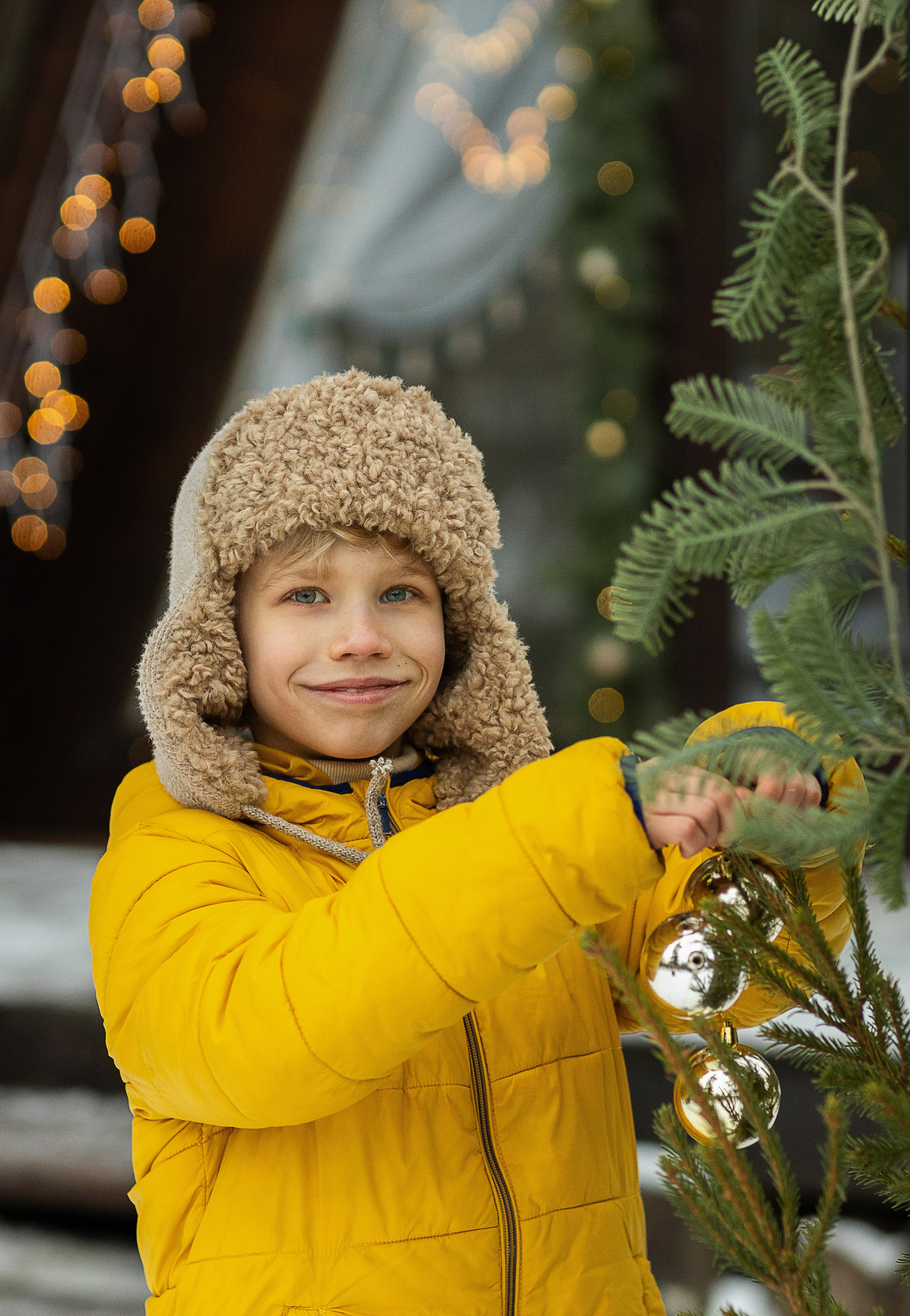 Зима в Кантри Хаус (загородная локация). Семейный и детский фотограф в Москве Олеся Маркина