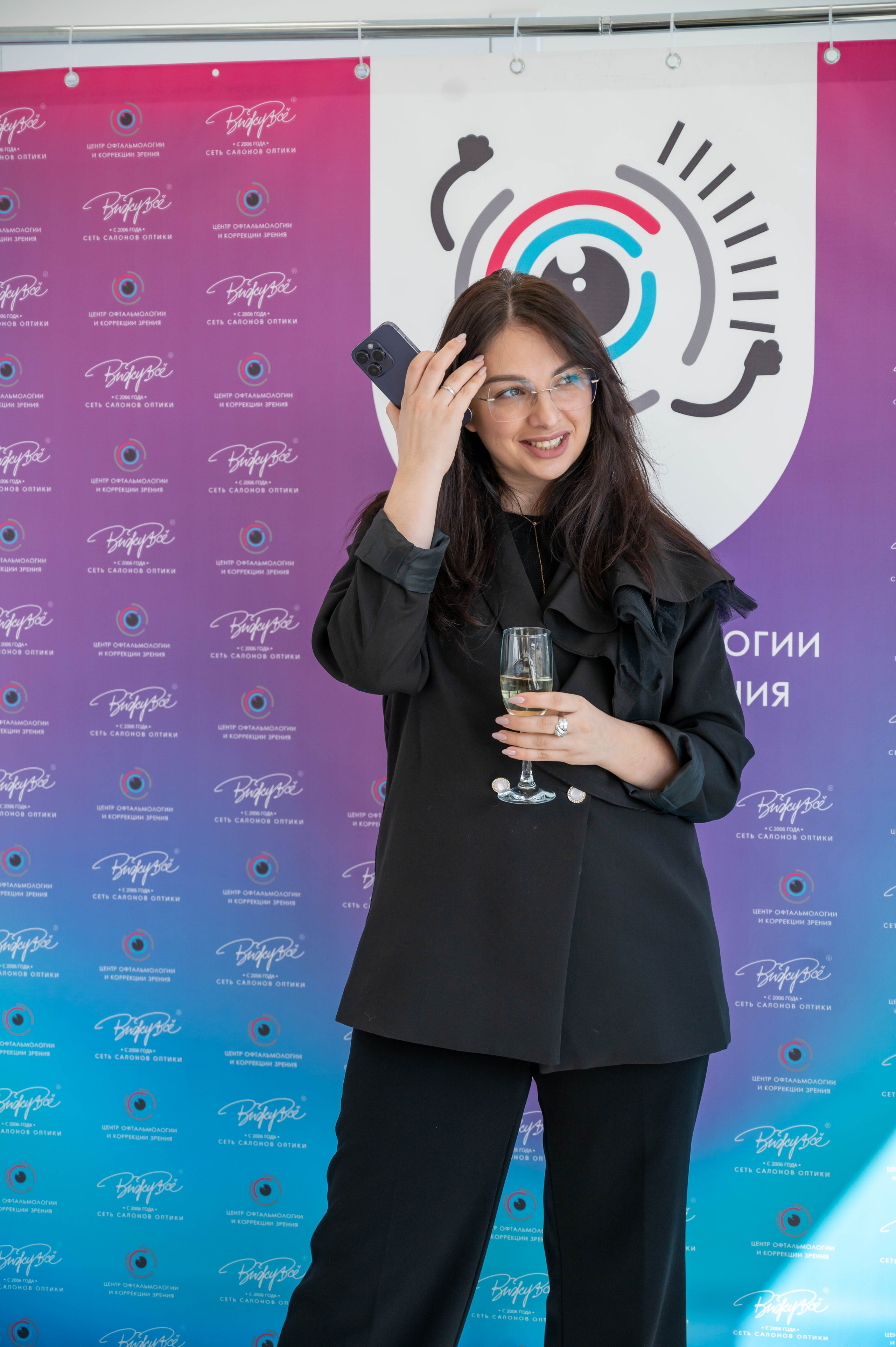 Съёмка открытия оптики