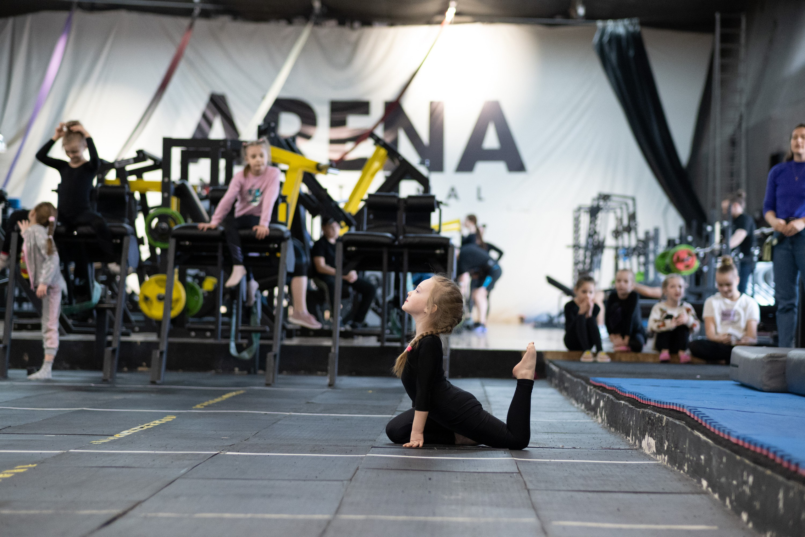 Внутриклубные соревнования по воздушной гимнастике 02.04.23