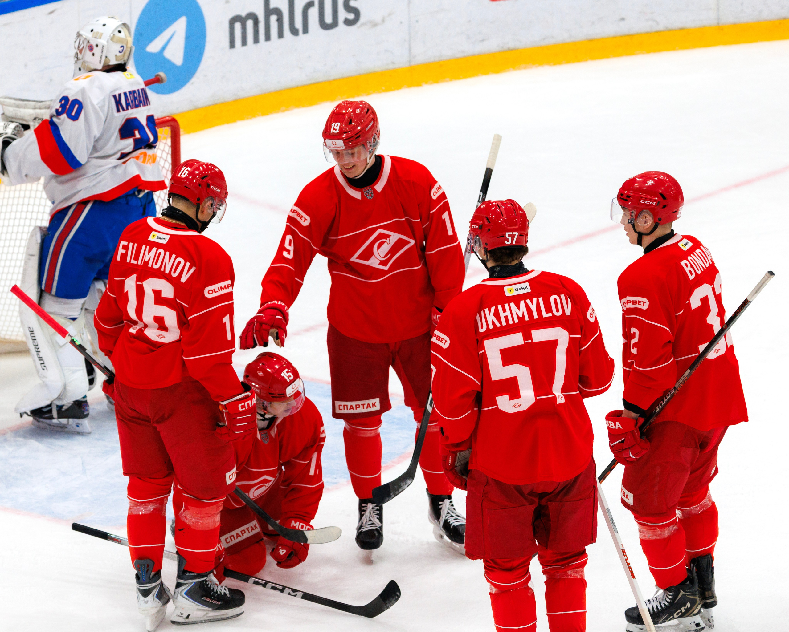 МАТЧ МХЛ. МХК СПАРТАК — АКАДЕМИЯ СКА. Artem Zenin Photography