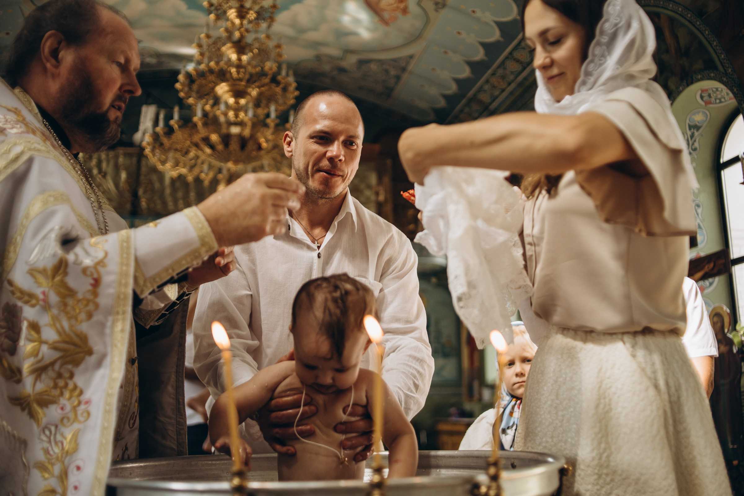 Крещение Варвары и Елизаветы. Семейный фотограф в Волгодонске Краченцева Анна