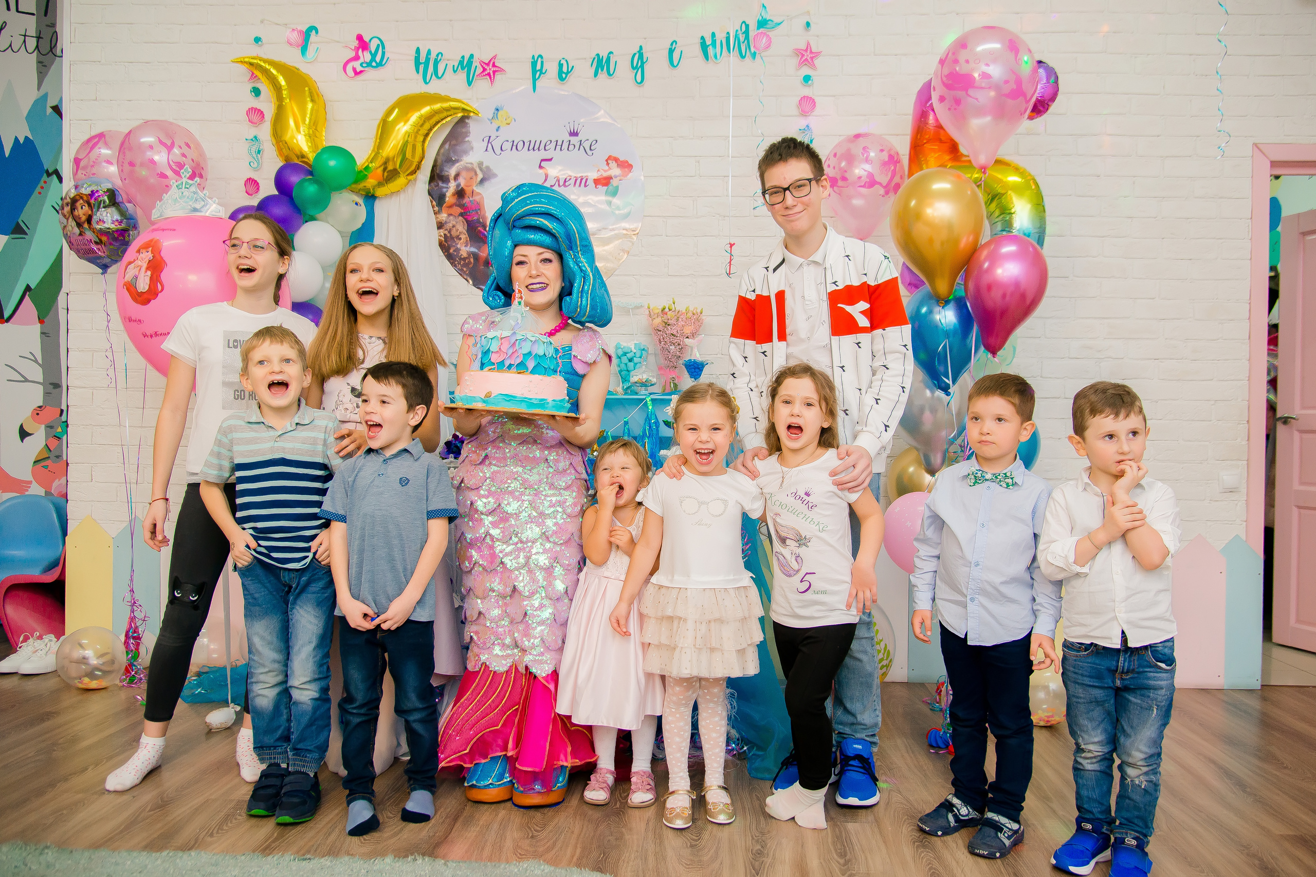 Фотосессия детского дня рождения. Семейный и свадебный фотограф Семенова Инна