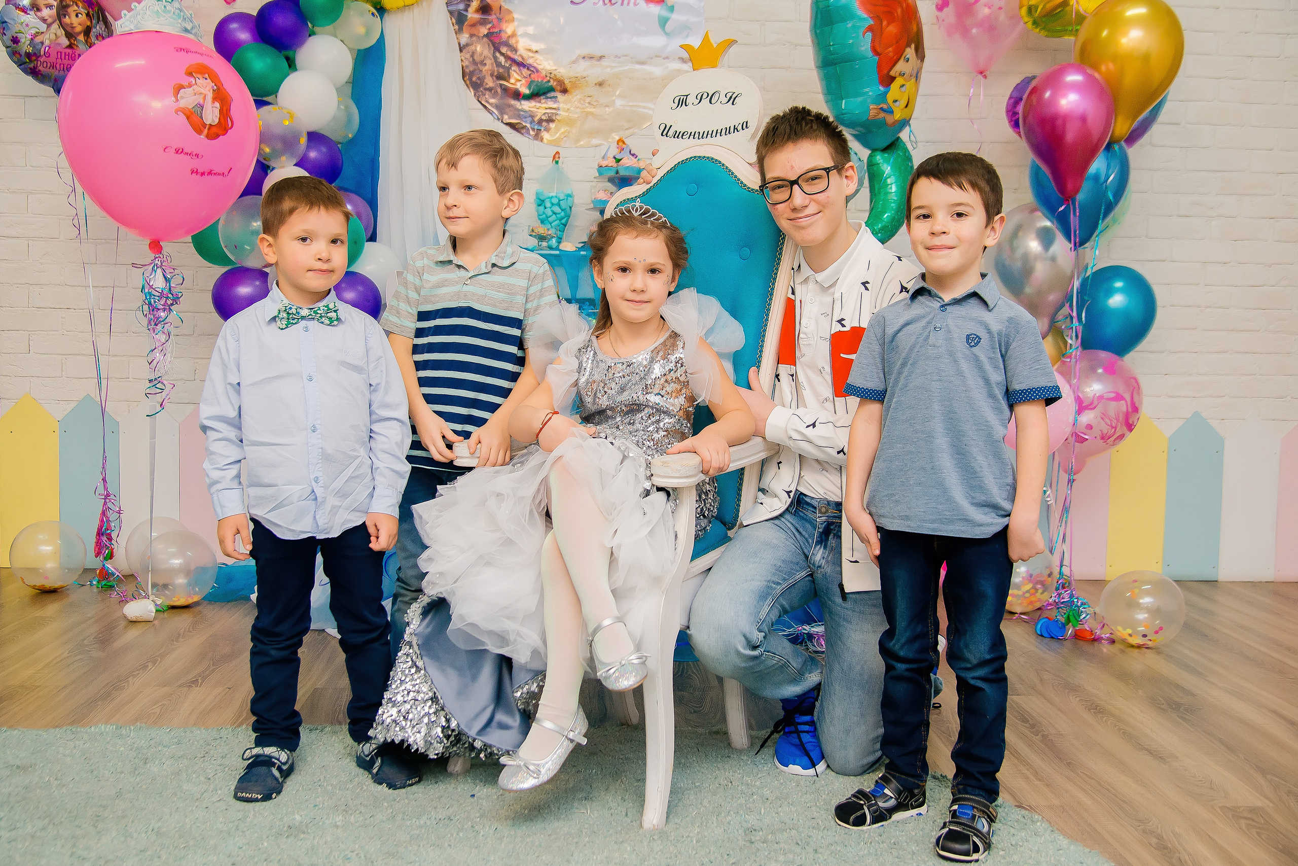 Фотосессия детского дня рождения. Семейный и свадебный фотограф Семенова Инна