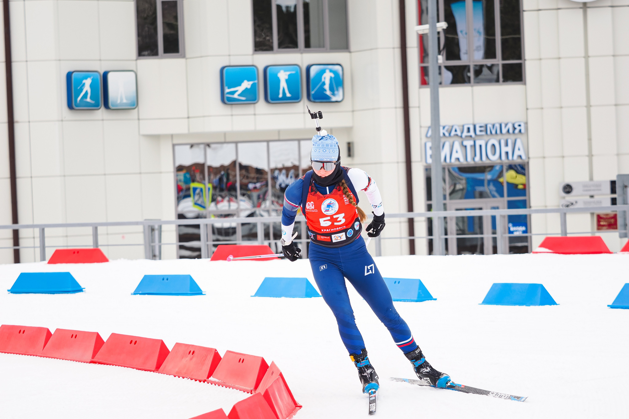 Биатлон / Первенство России. Репортажный фотограф Алексей Козьмин