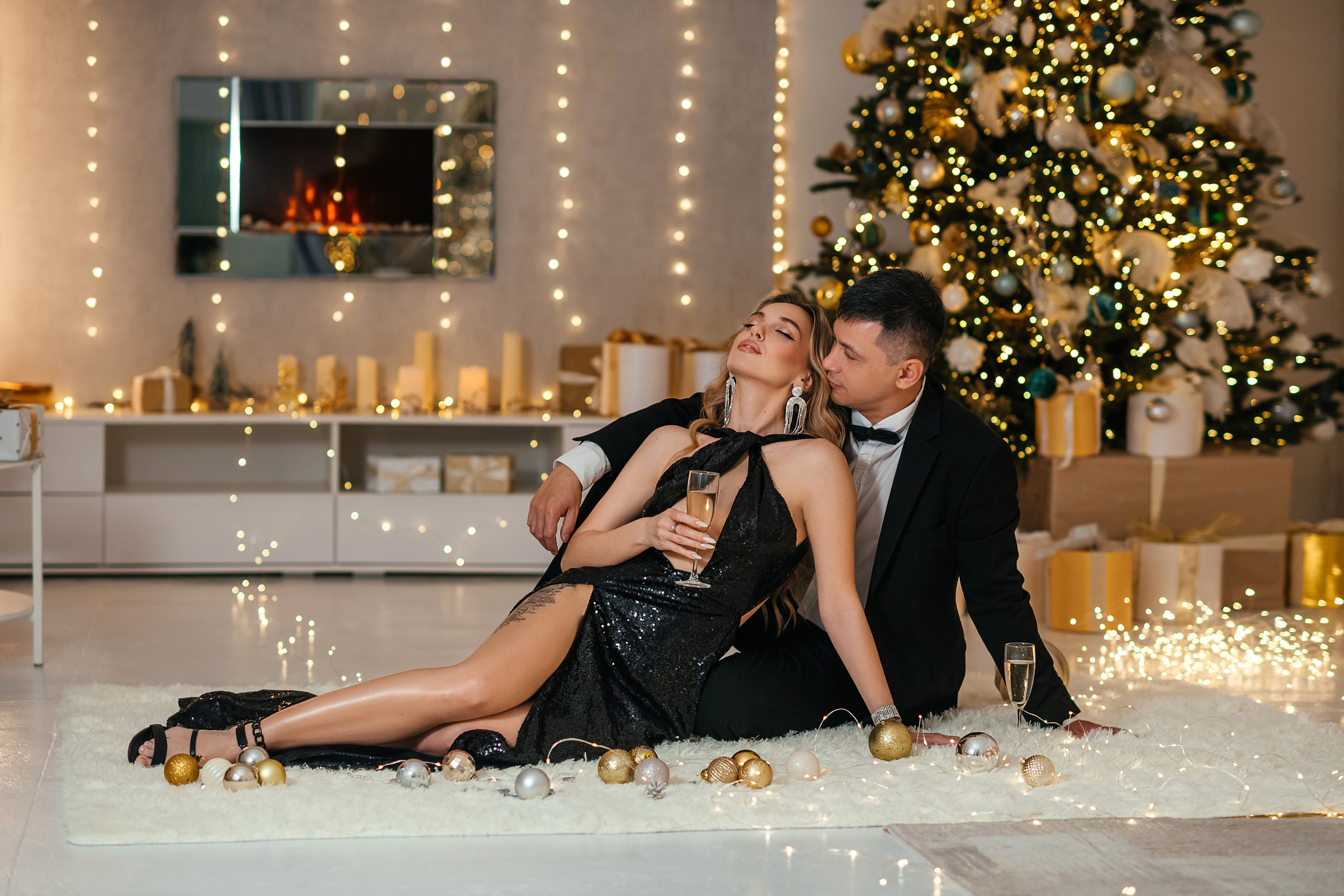 Новогодняя сьемка. Фотограф Анна Качан