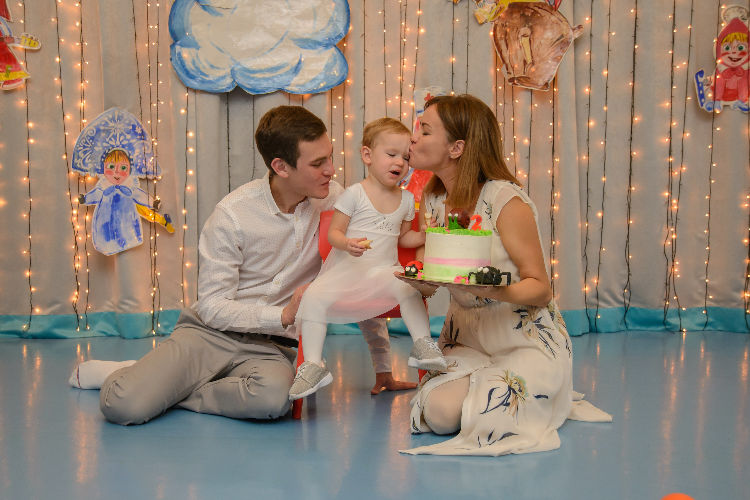 Детский день рождения_2 года Вареньке