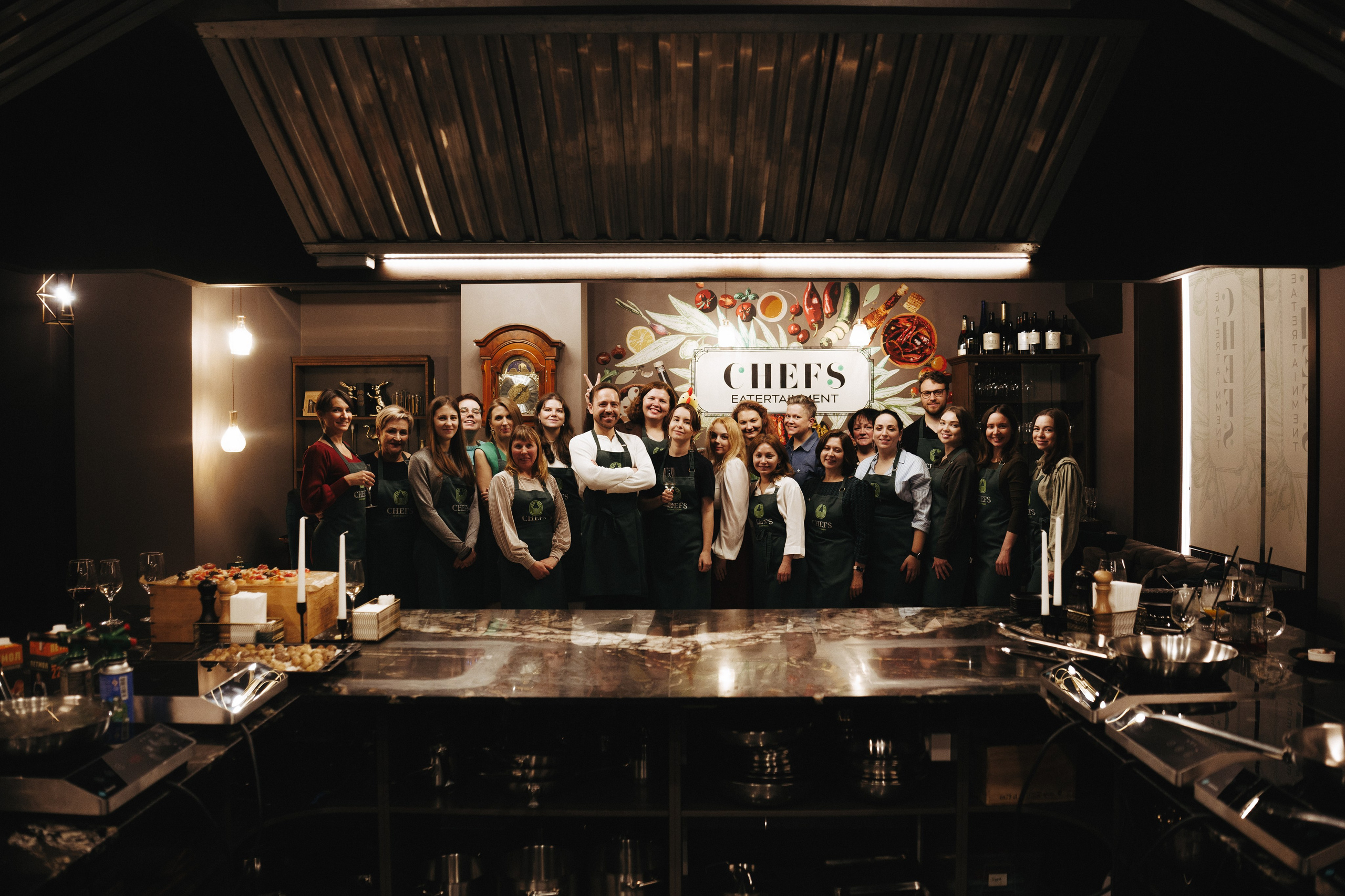 Репортажная фотосессия «Polygen Animal Health» в «Chefs Eatertainment». Профессиональный фотограф в Санкт-Петербурге Александр Волосенцев