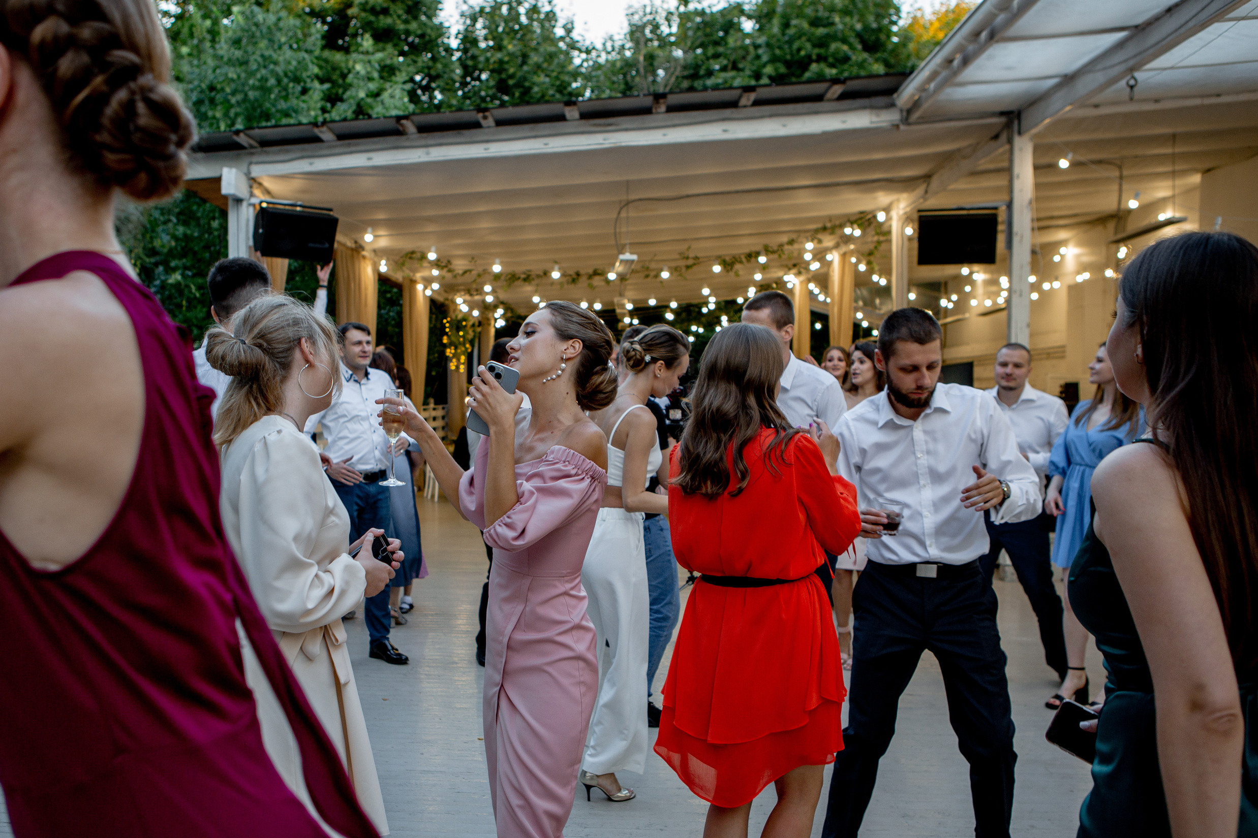 Свадьба с гостями. Свадебный и портретный фотограф Москва