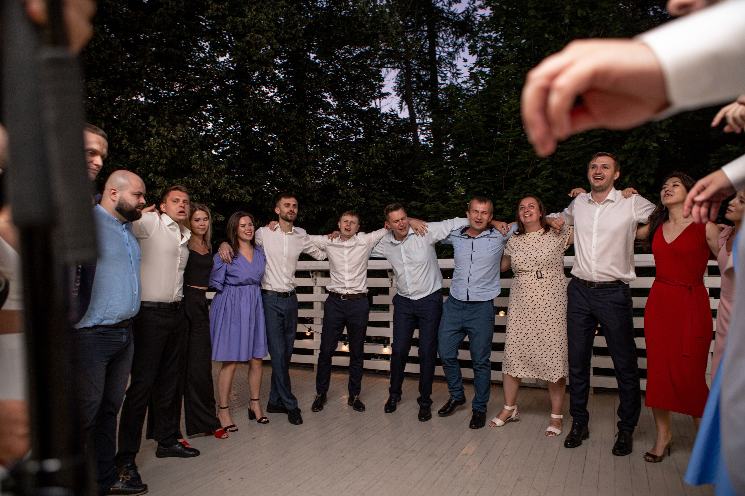 Свадьба с гостями. Свадебный и портретный фотограф Москва