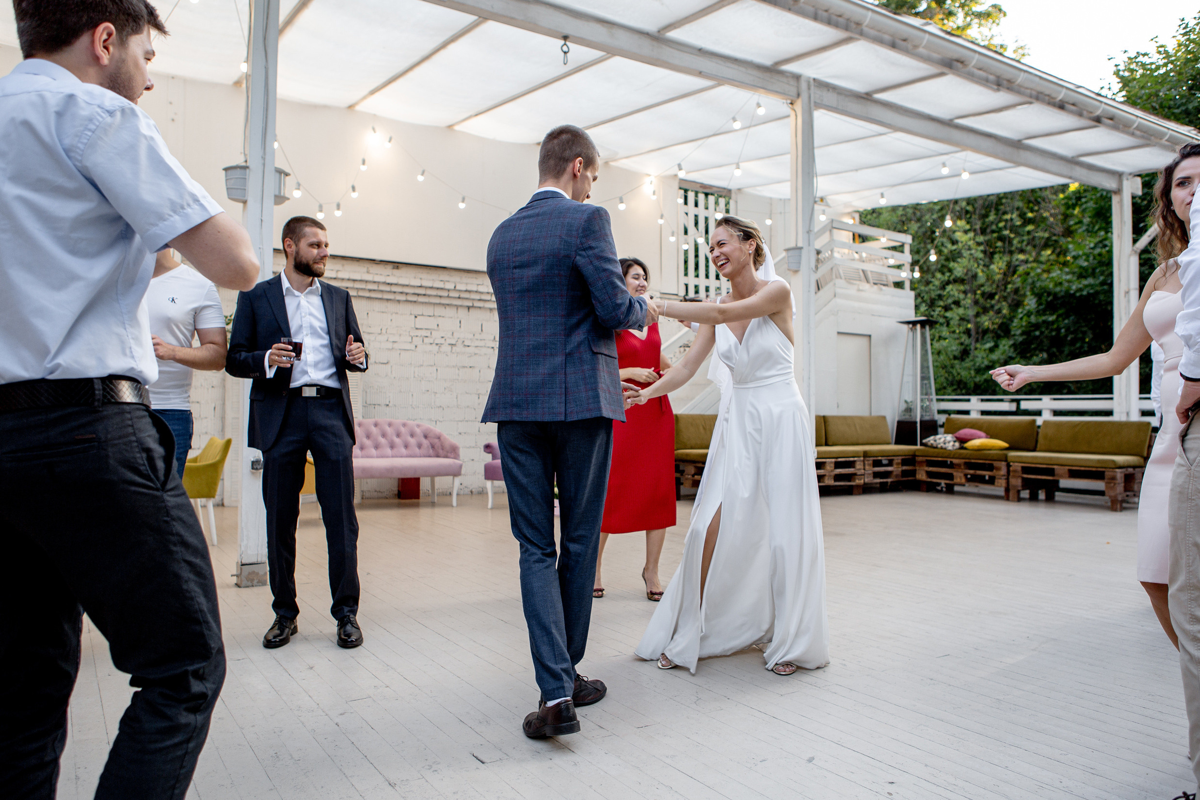 Свадьба с гостями. Свадебный и портретный фотограф Москва