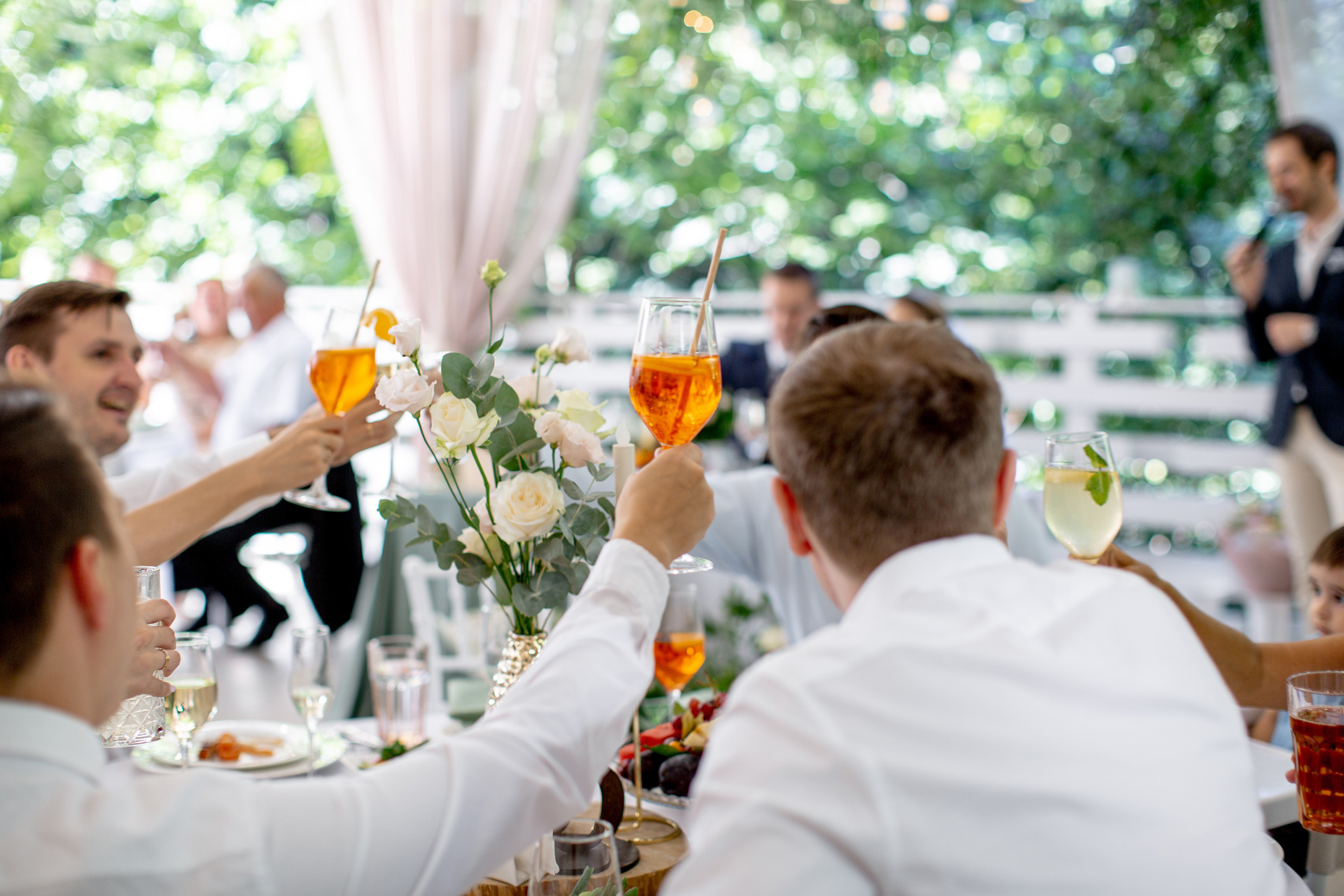 Свадьба с гостями. Свадебный и портретный фотограф Москва