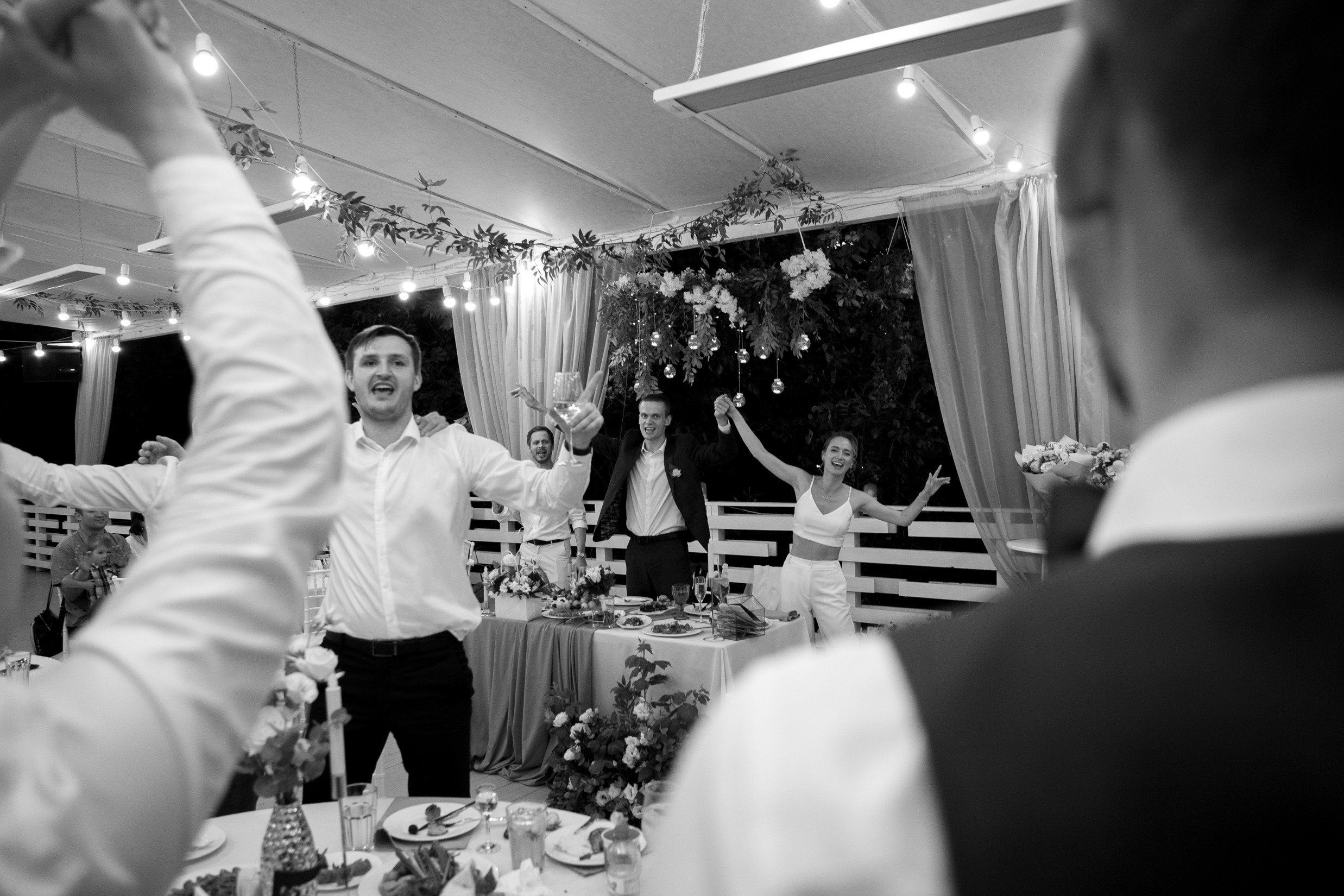 Свадьба с гостями. Свадебный и портретный фотограф Москва