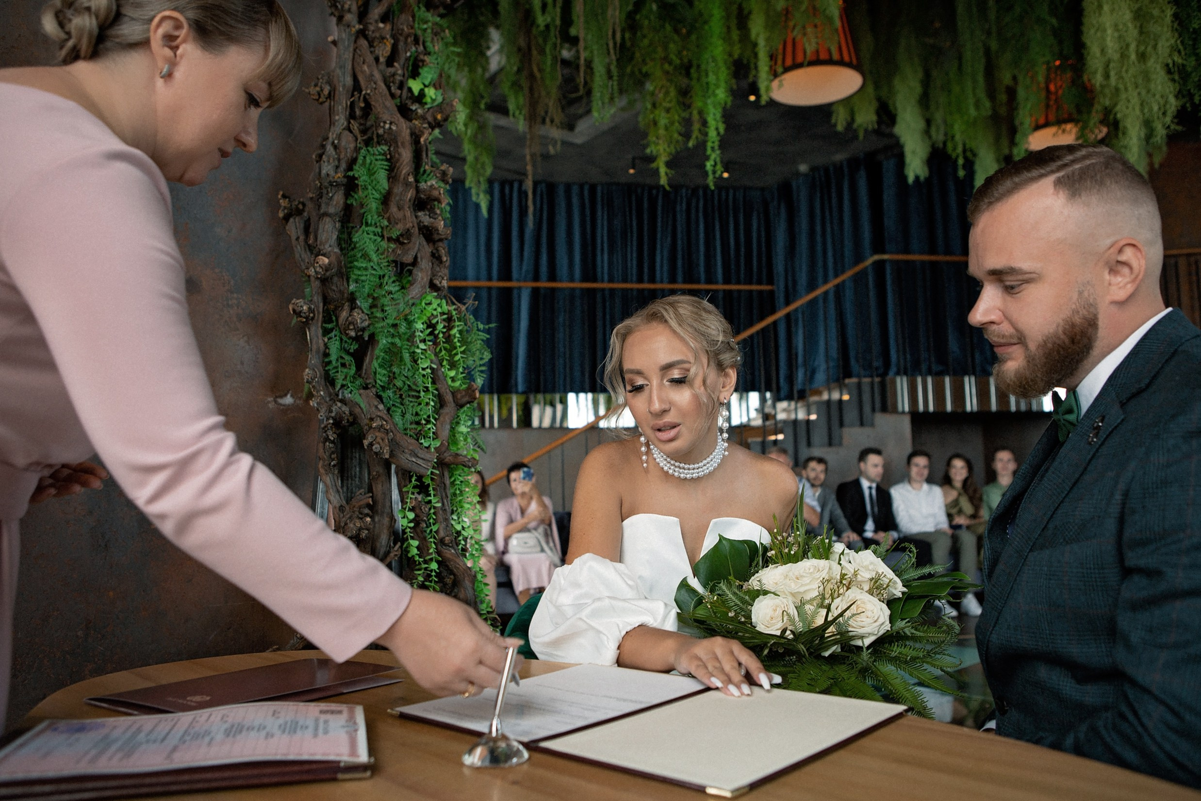 Свадьба с гостями. Свадебный и портретный фотограф Москва