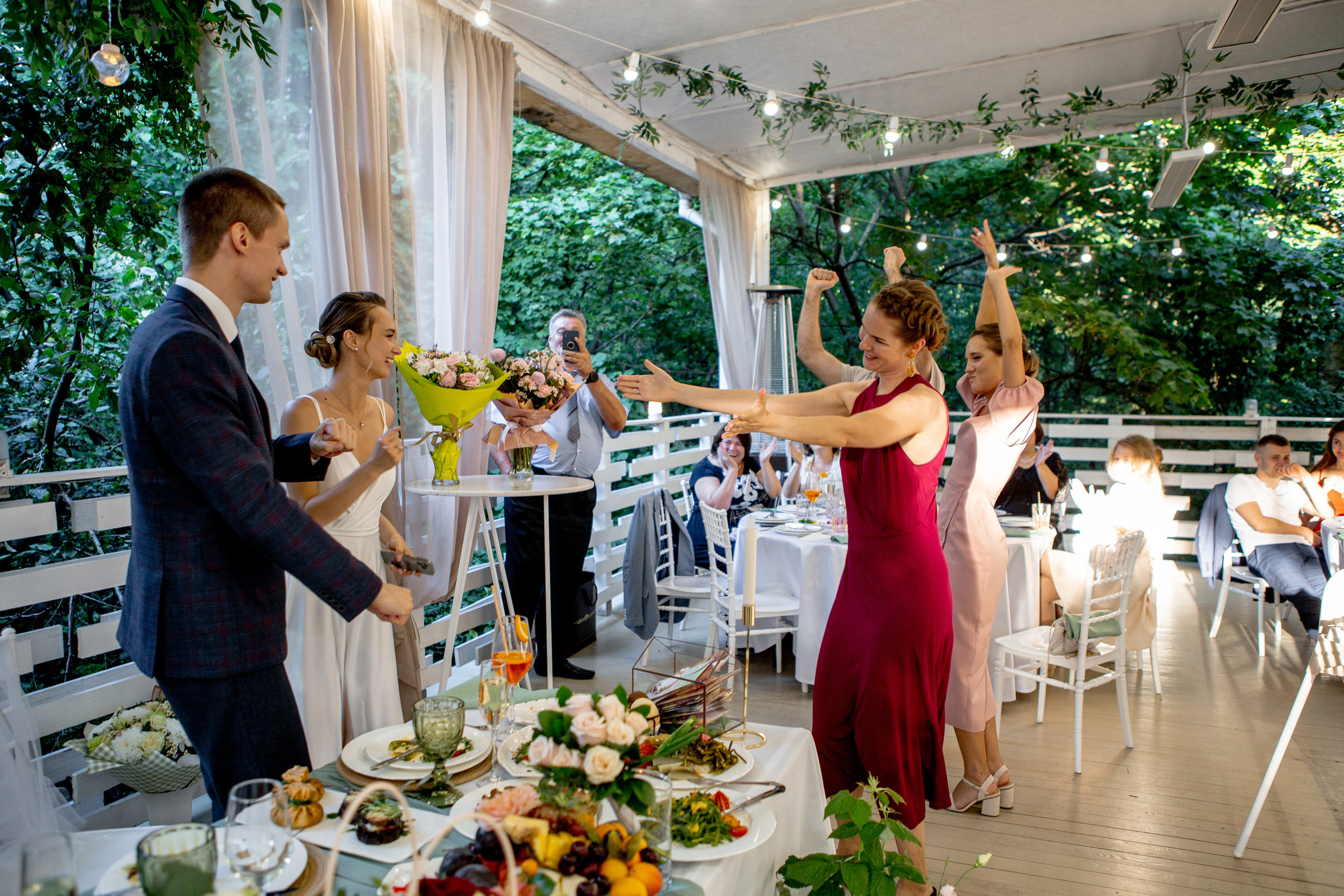 свадебная вечеринка, свадебный фотограф Москва, свадебный фотограф спб, фотограф на свадьбу