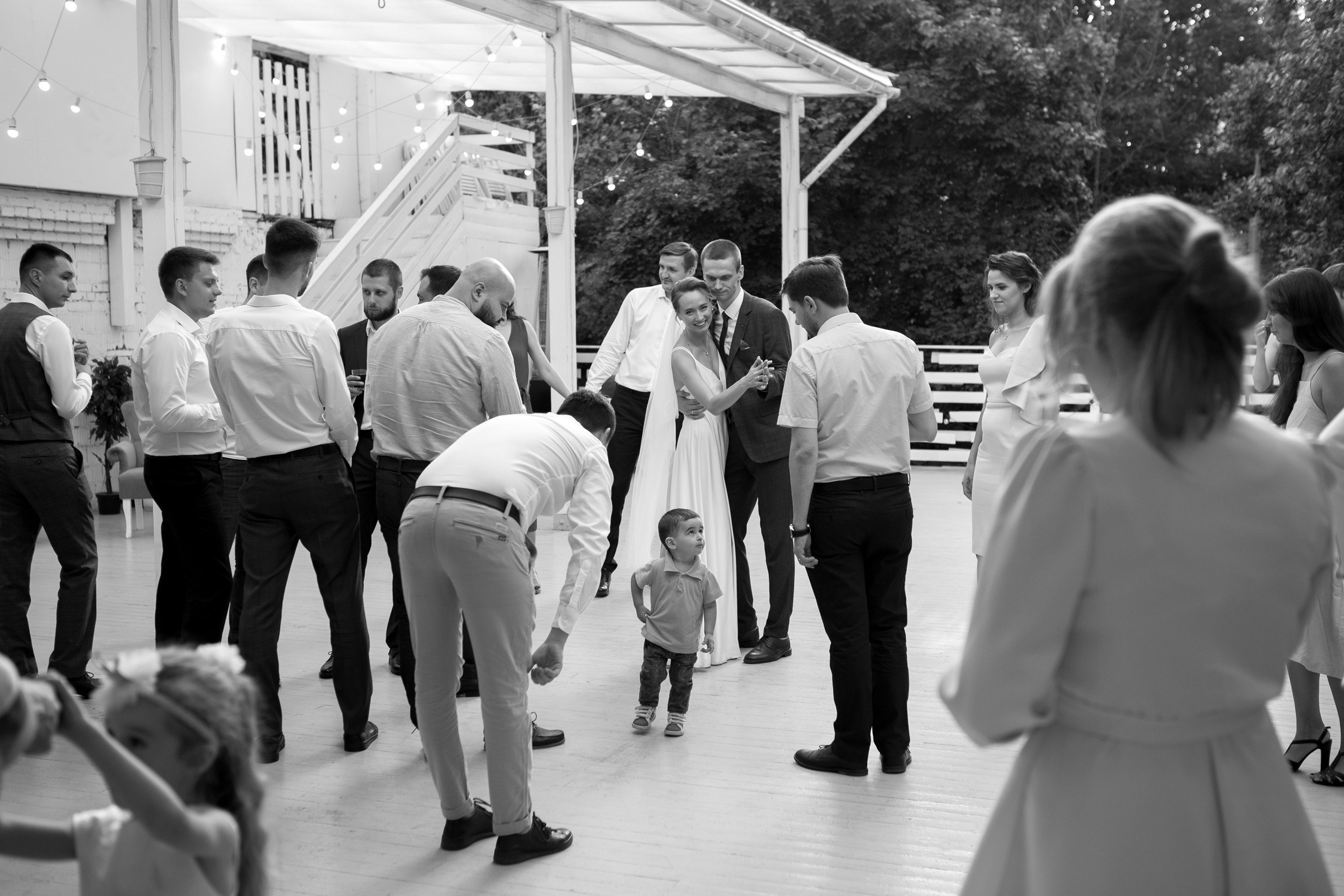 Свадьба с гостями. Свадебный и портретный фотограф Москва