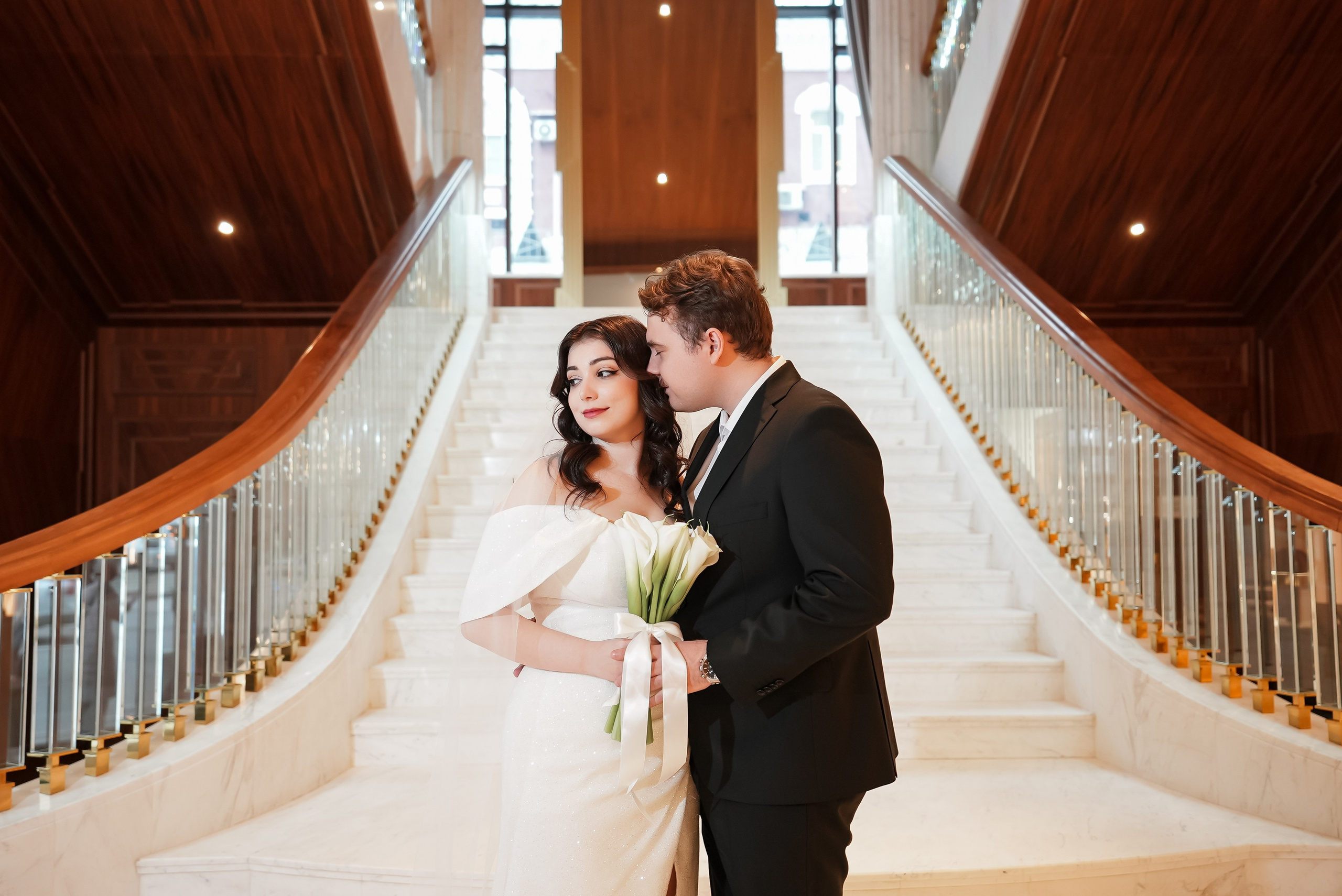 Виолетта & Дмитрий / Moscow Marriott Imperial Plaza. Свадебный фотограф Вера Климова