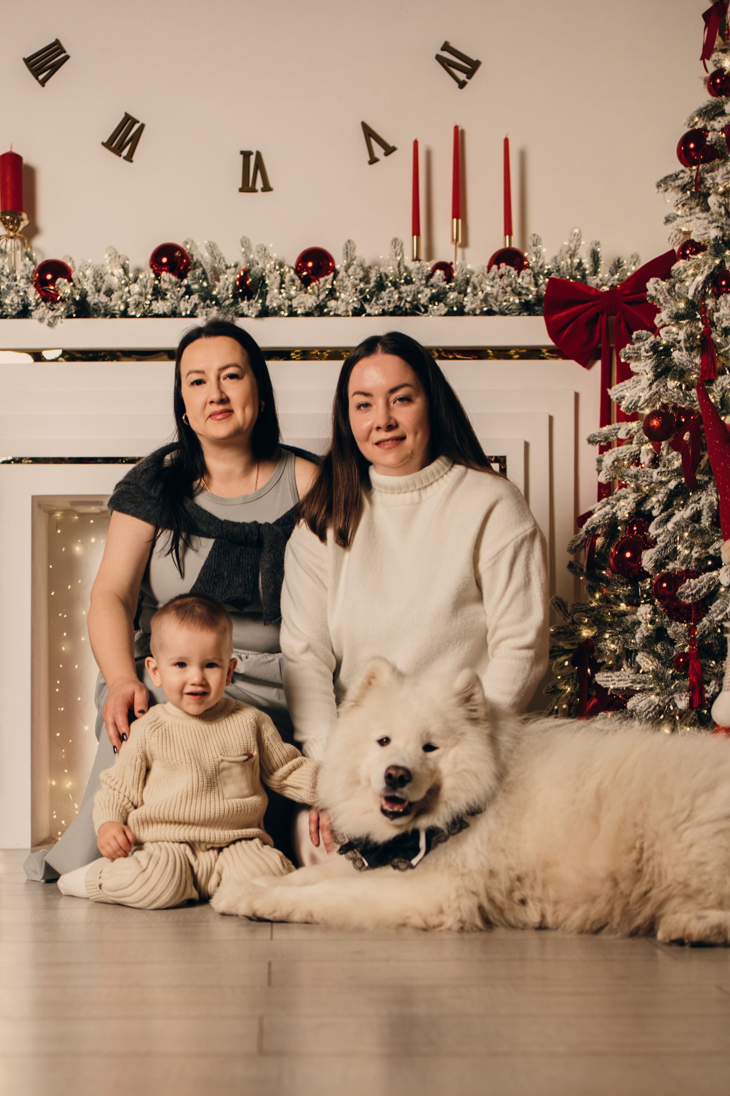 Новогодний самоед. Коновалова Ольга | фотограф в Пензе и Заречном