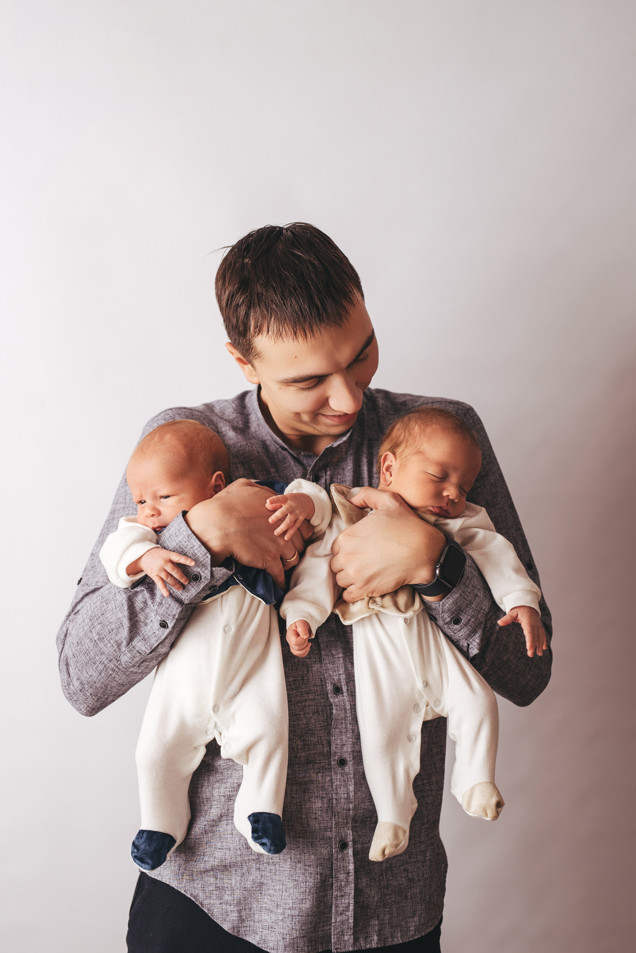 Павел и Кирилл. Фотограф новорождённых и семейный фотограф в Иваново Любовь Капранова