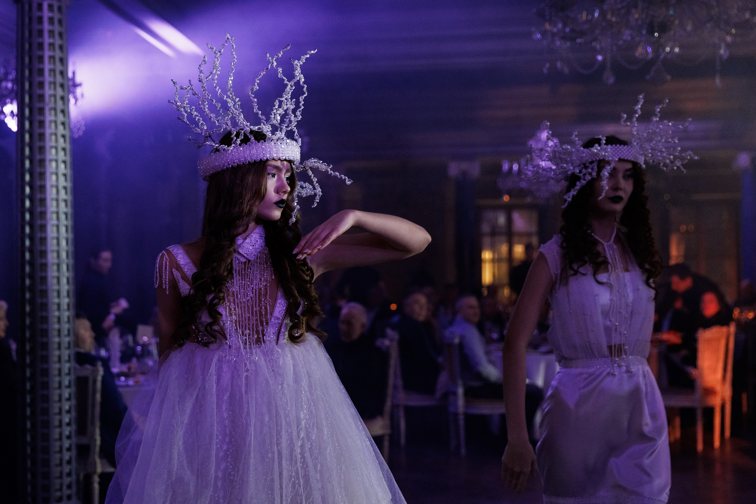 Новогодний ужин Сбер