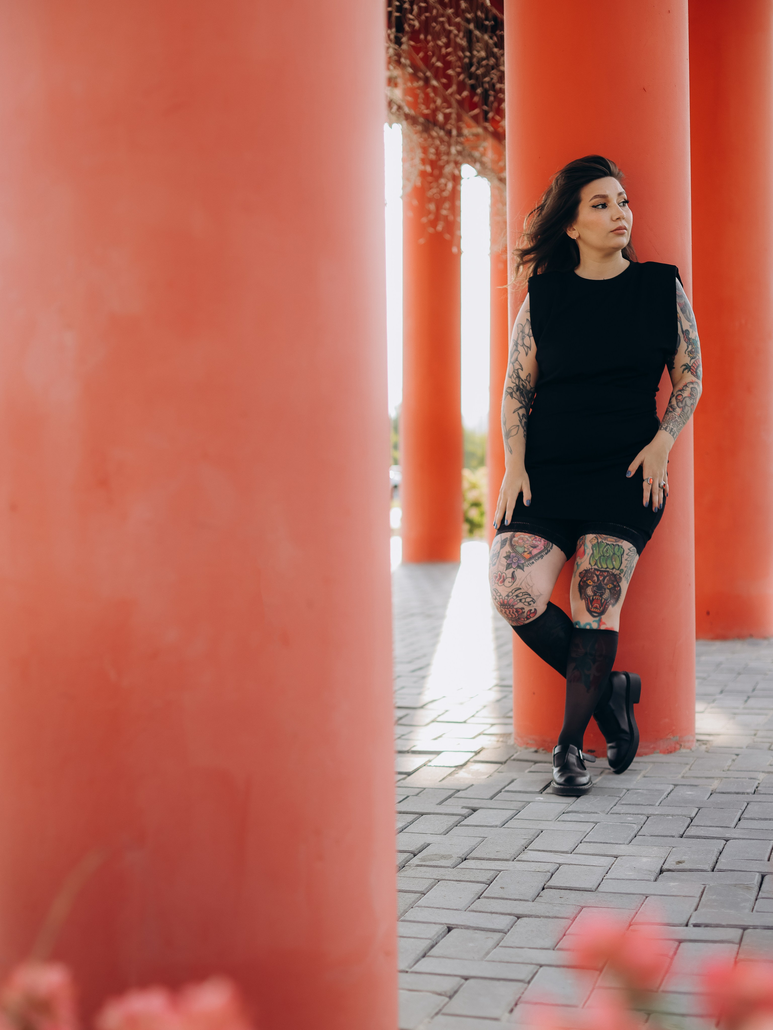 Семья в черном. Мультифотограф Динара Ахмедзянова