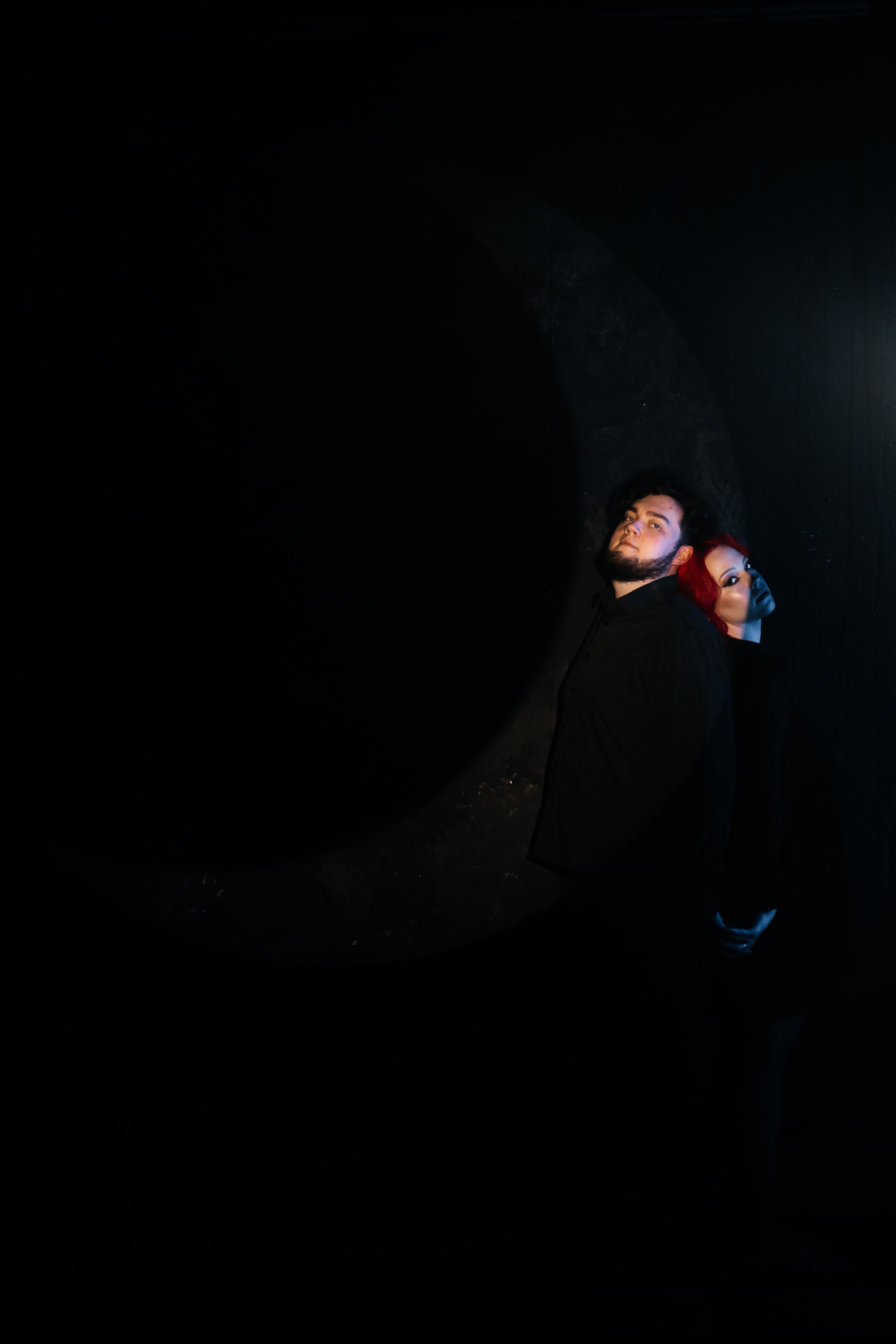 Love story «In total darkness». Свадебные фотограф и видеограф Наталья и Анатолий Новиковы СПб