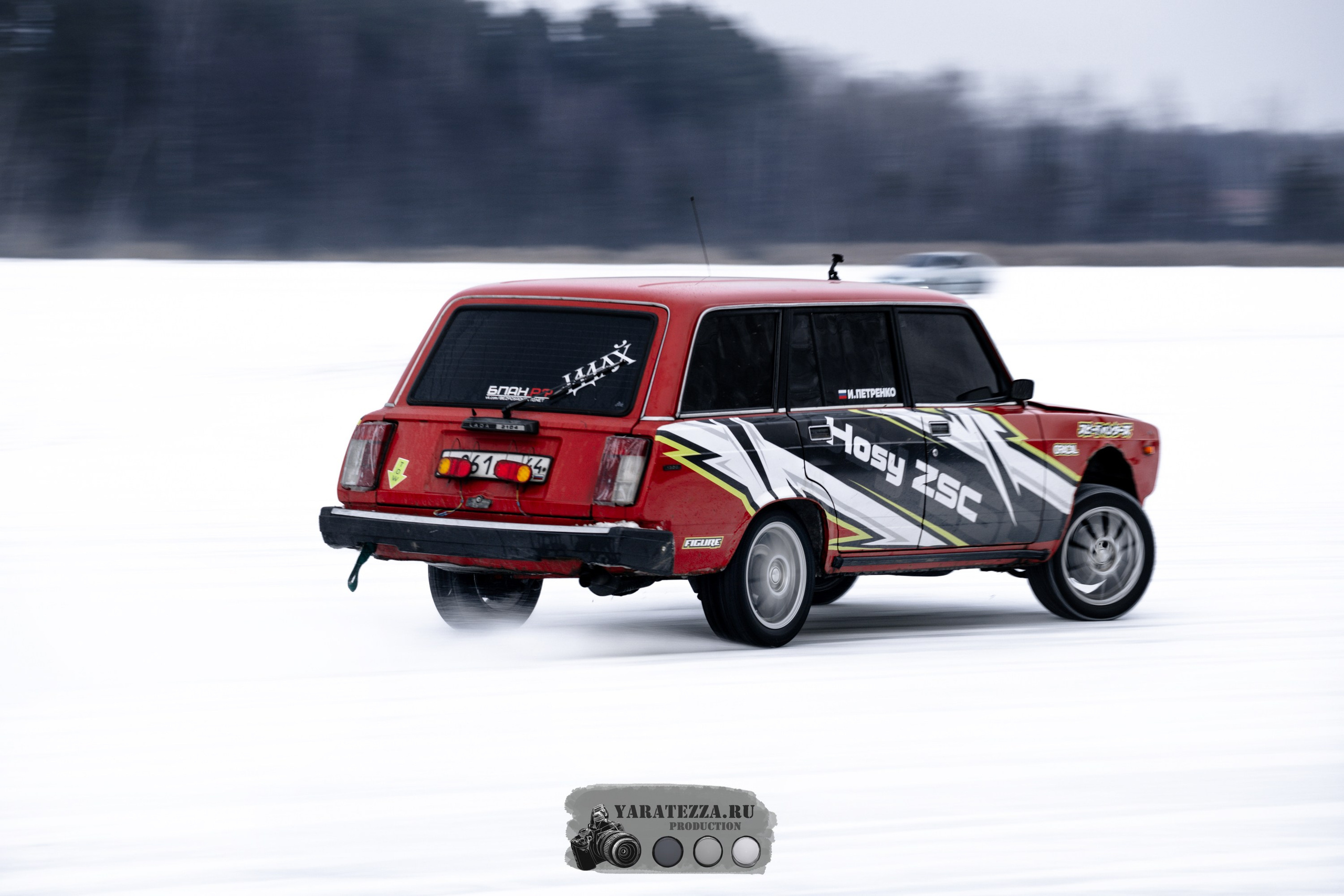 Тренировочный день на ледовой трассе. Yaratezza production