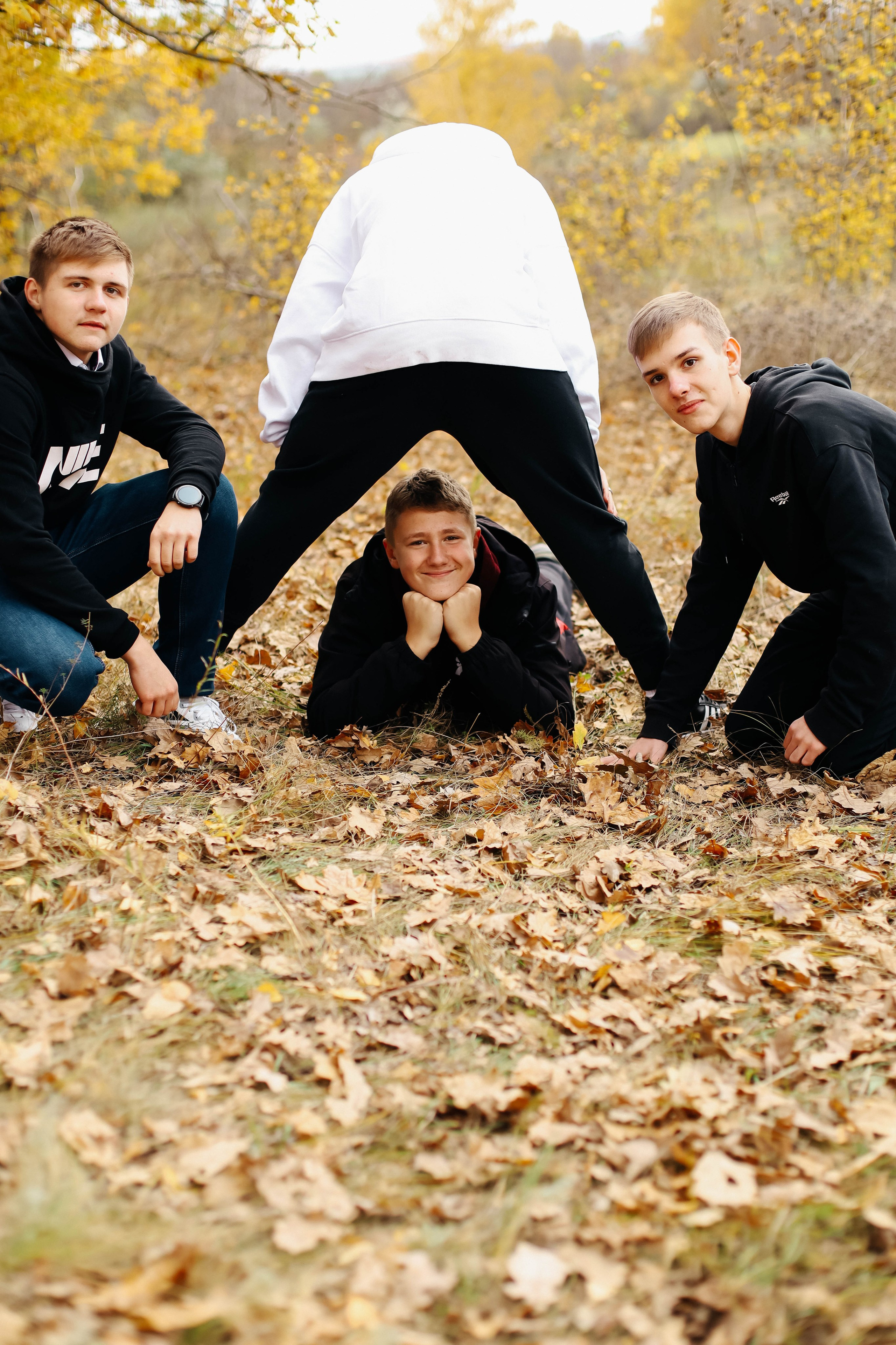 Осенняя фотосессия класса. Семейный и свадебный фотограф в Пензе Валерия Филюкова