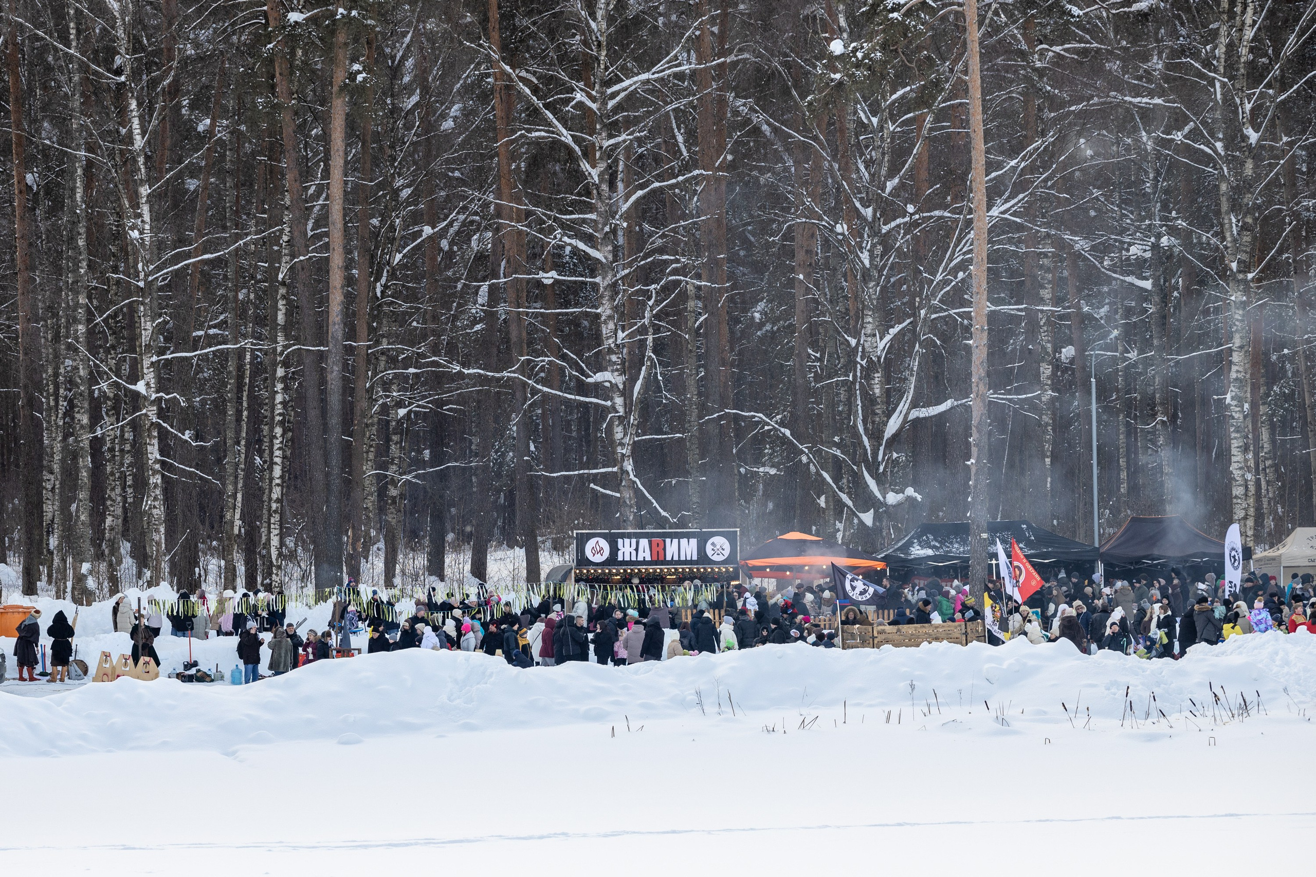 Празднование Масленицы в Берендеевке. Портретный фотограф в Костроме Наталия Клевинскас