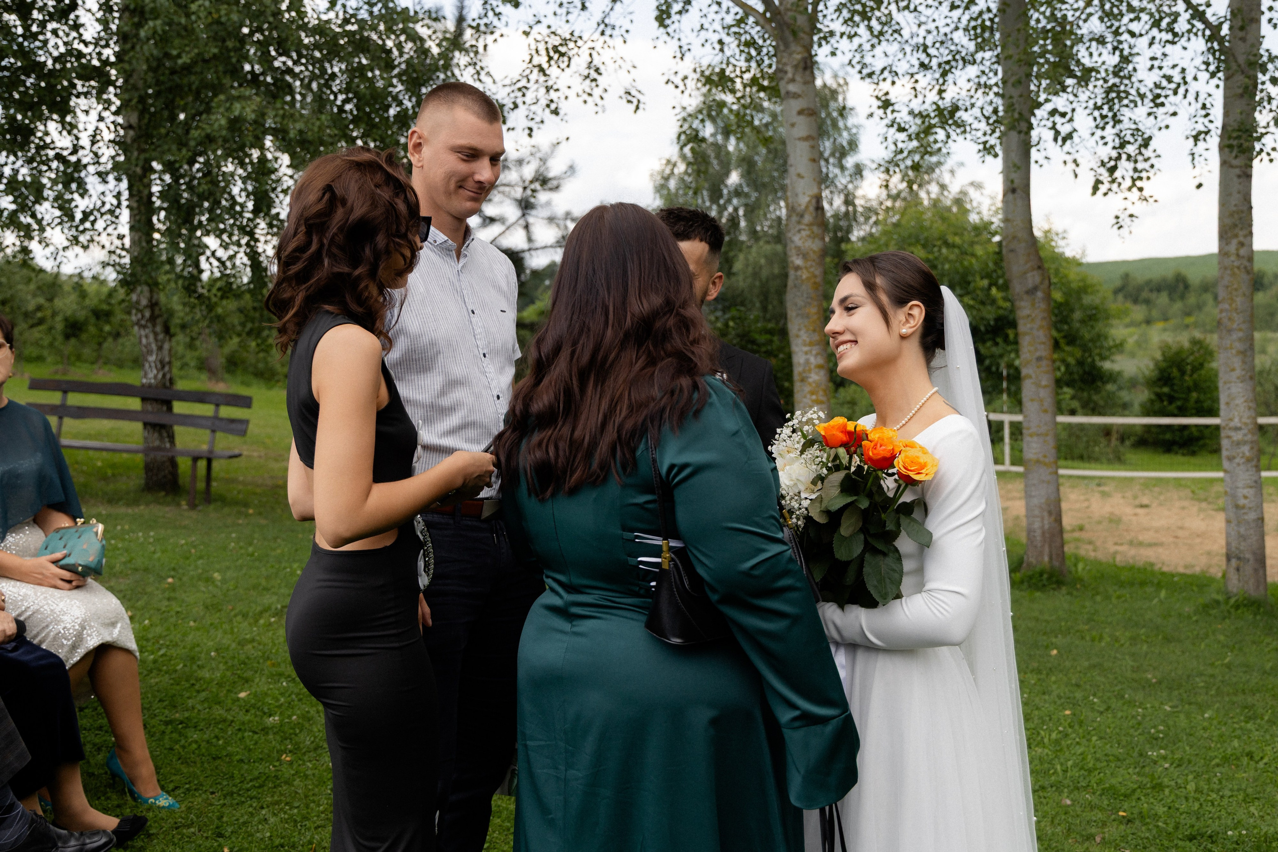 Свадебная фотосессия в агроусадьбе Лабодянка в Минске. Свадебный фотограф в Минске/Беларуси Сергей Спиридонов