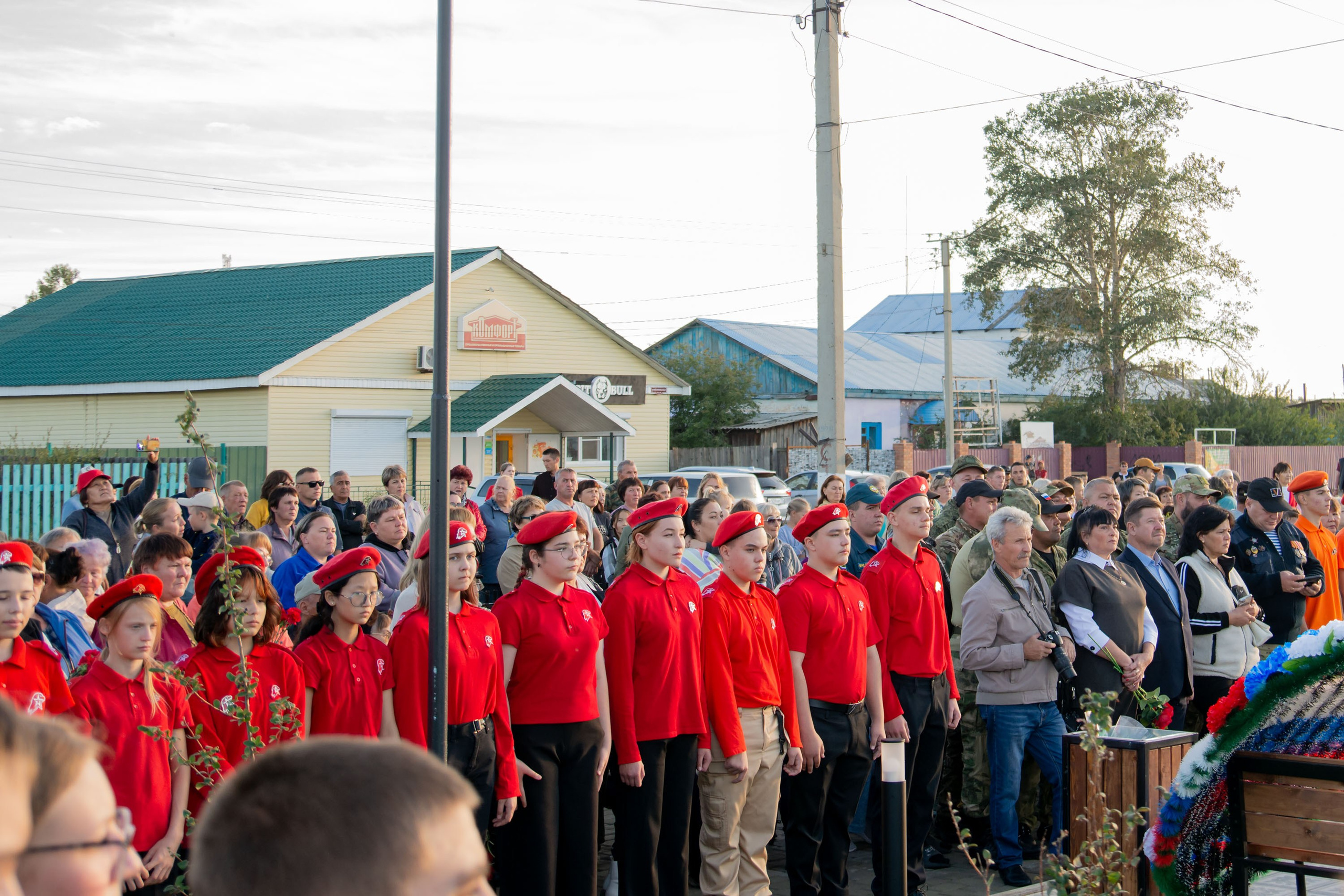 Открытие мемориального комплекса. Фотограф широкого профиля Чита-Цасучей