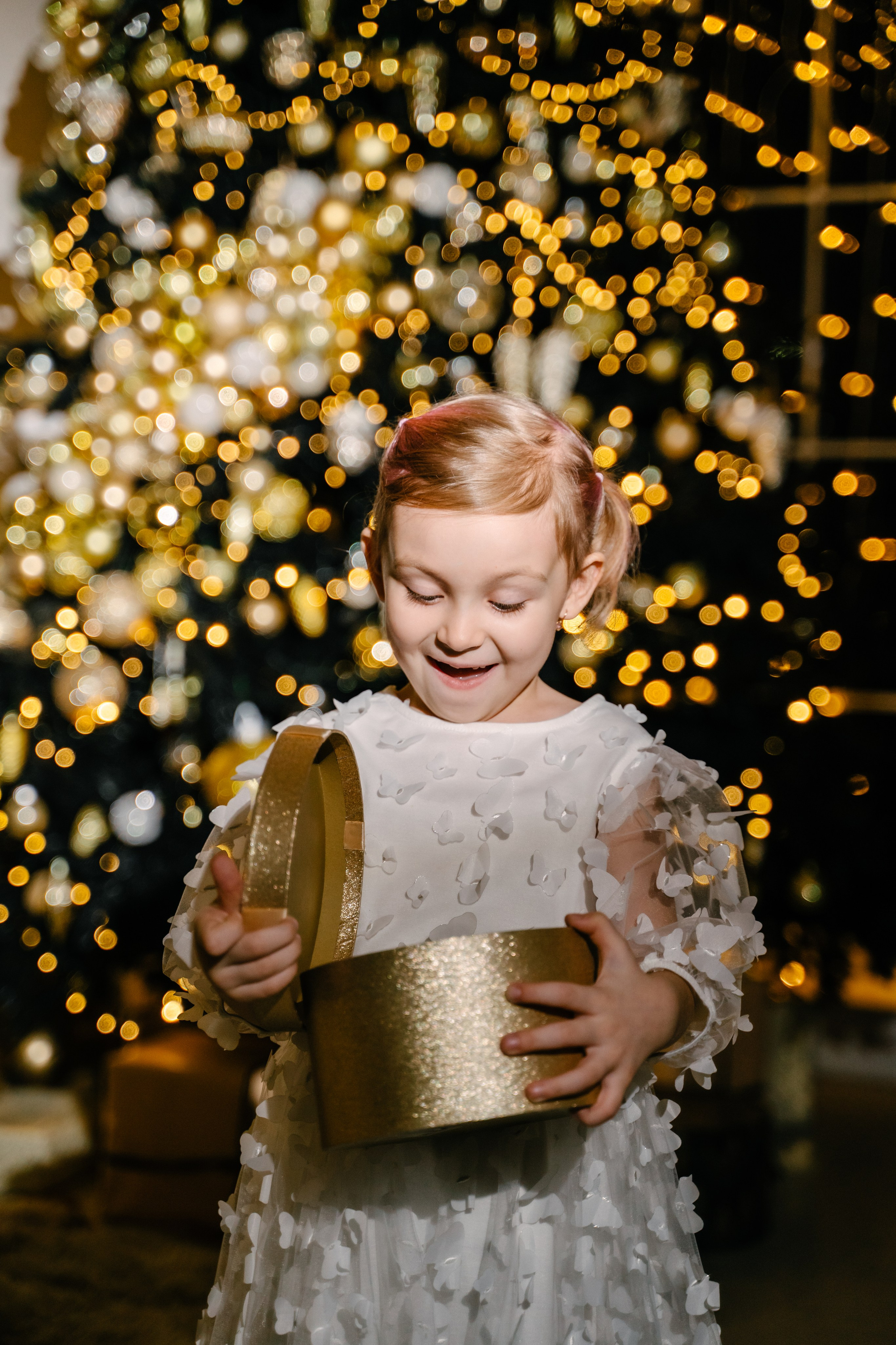 Вечерняя новогодняя съемка в студии. Свадебный фотограф Юлия Копылова