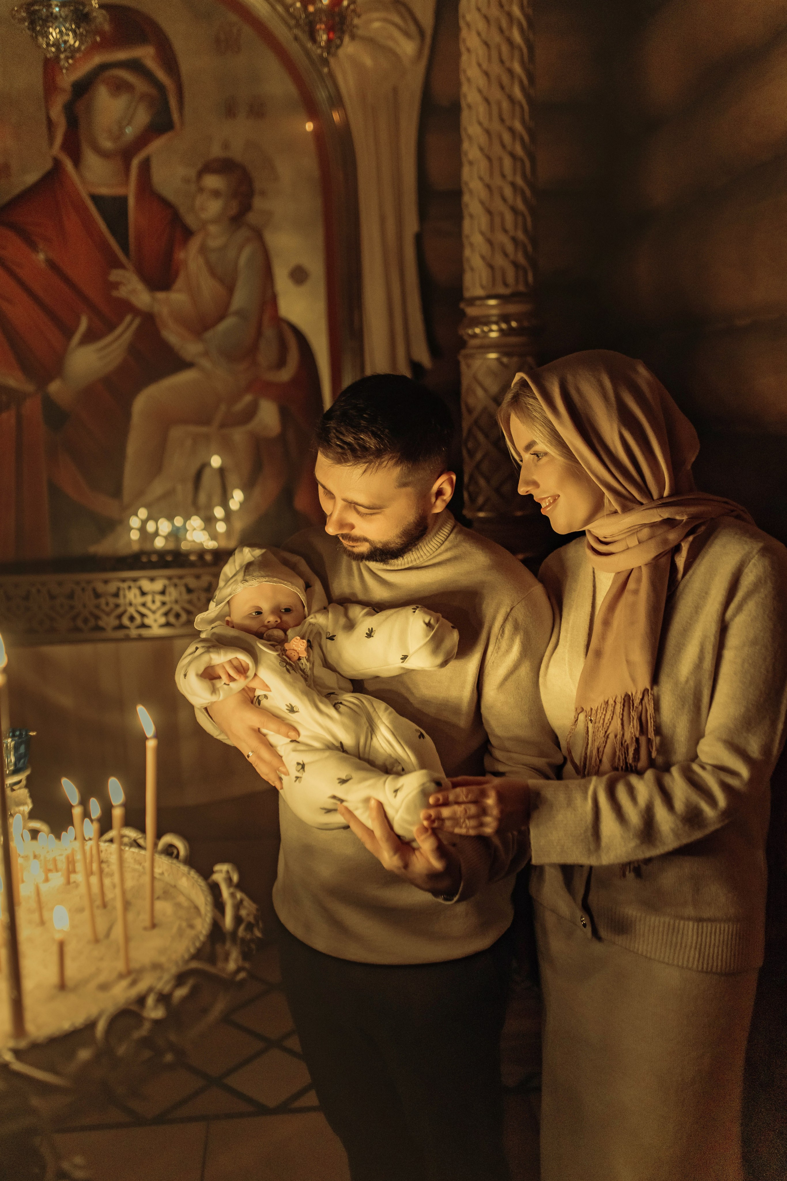 Крещение Эмилии, храм Святой Троицы, ноябрь 25