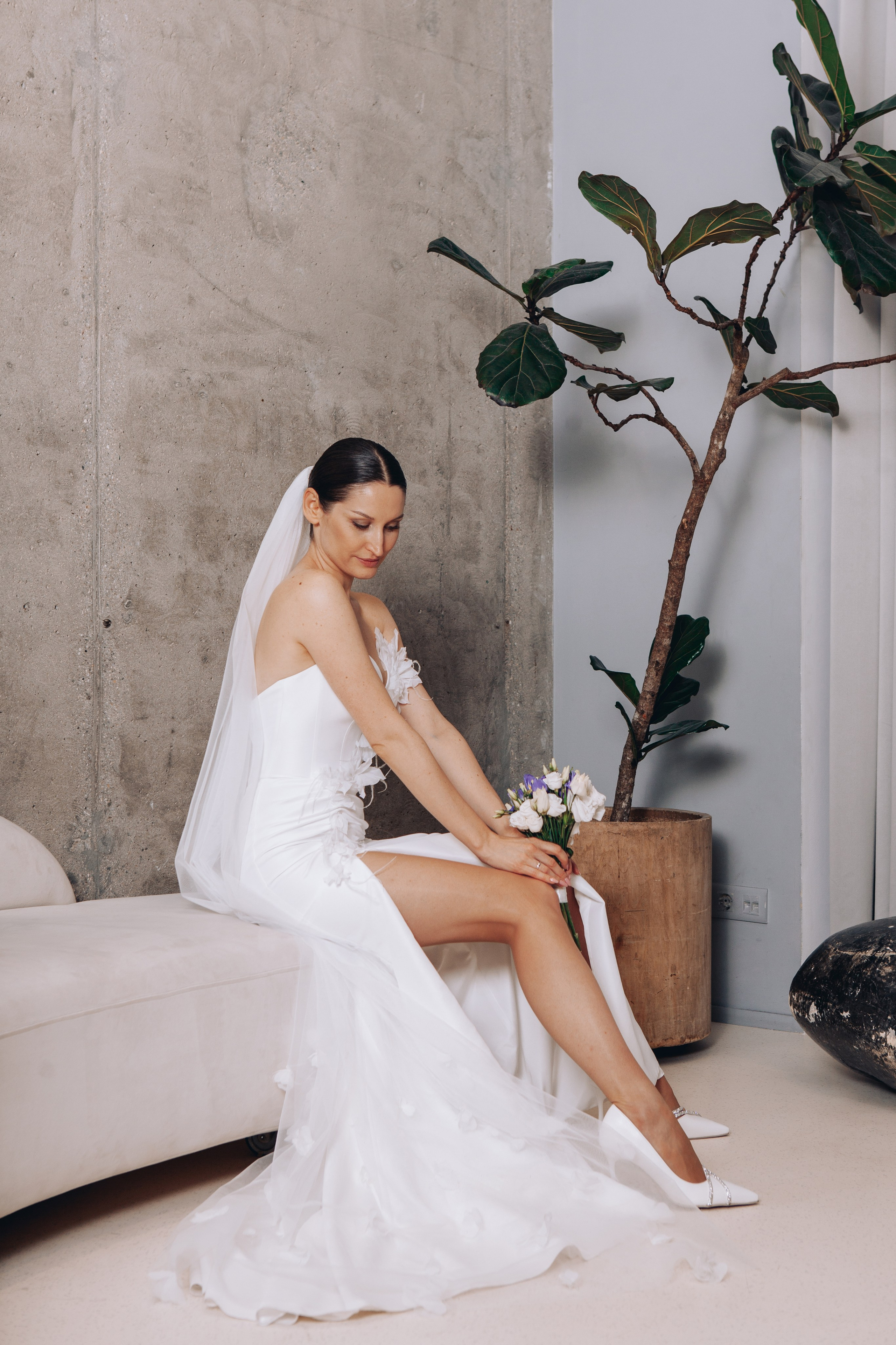 Фотосессия жениха и невесты в шипиловском загсе. Фотограф Ольга Ефремова