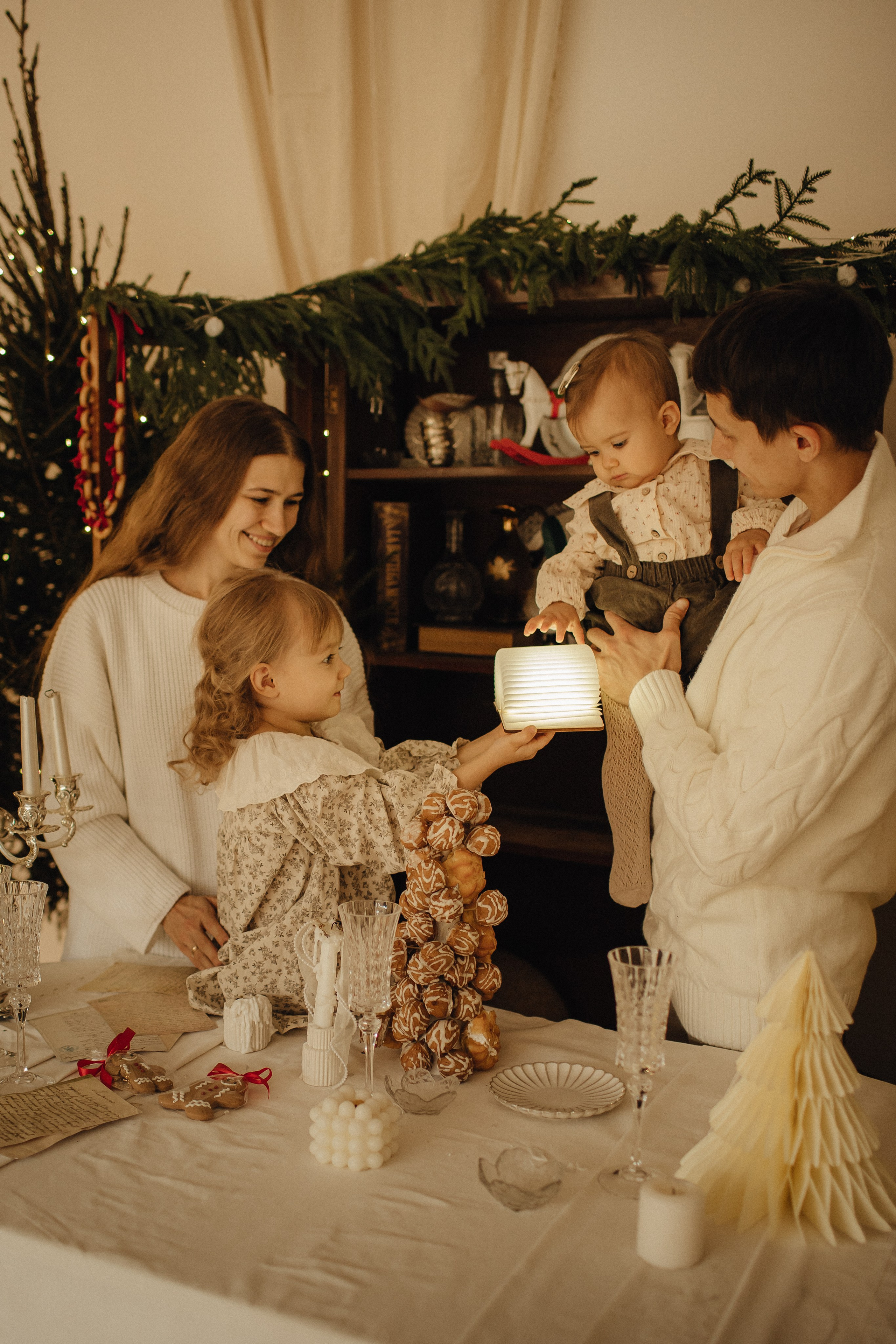 Ольга с семьёй. Семейный фотограф в Москве и Московской области Лазутина Валентина