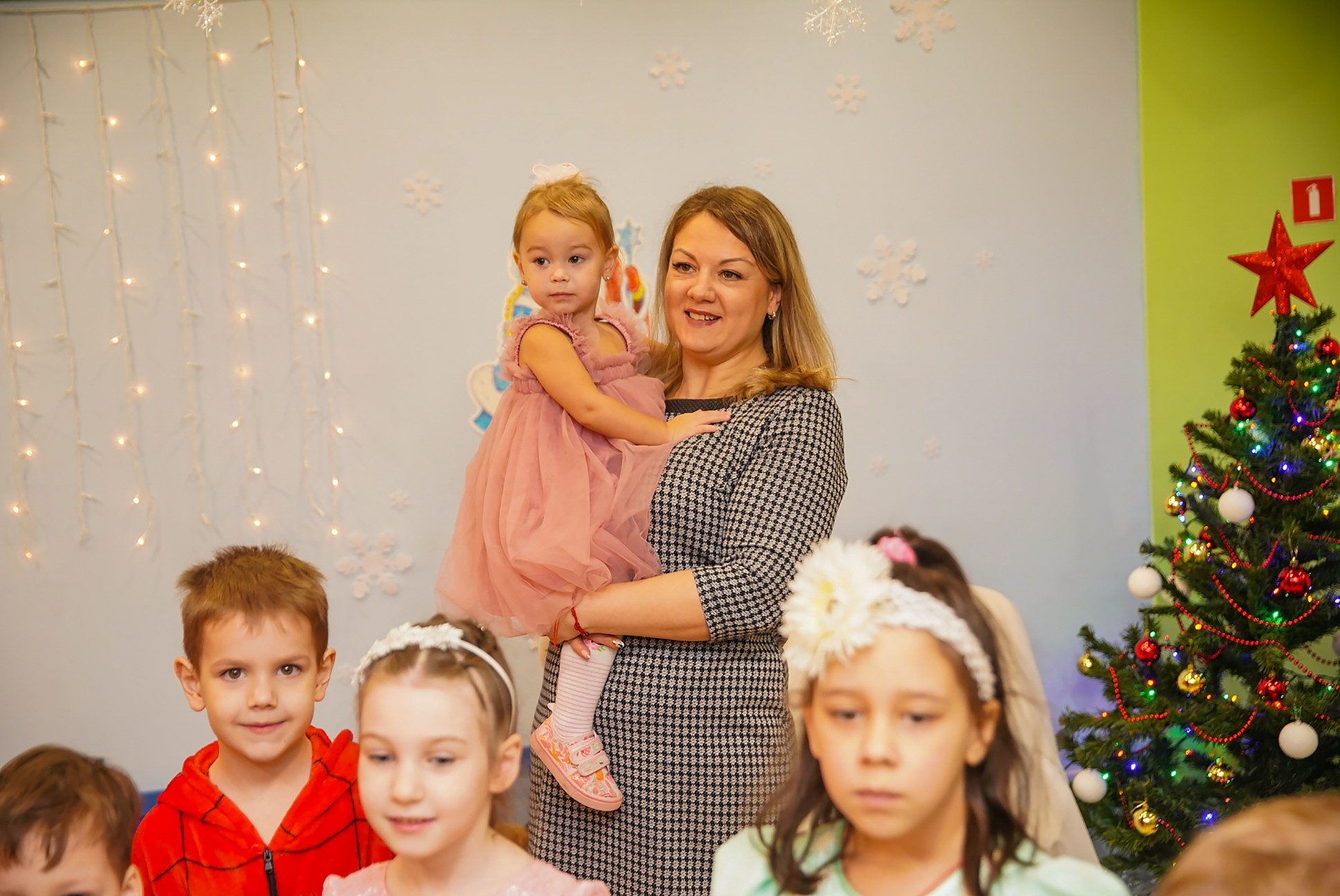 Новый год в частном детском садике. Семейный и детский фотограф в Нижнем Новгороде