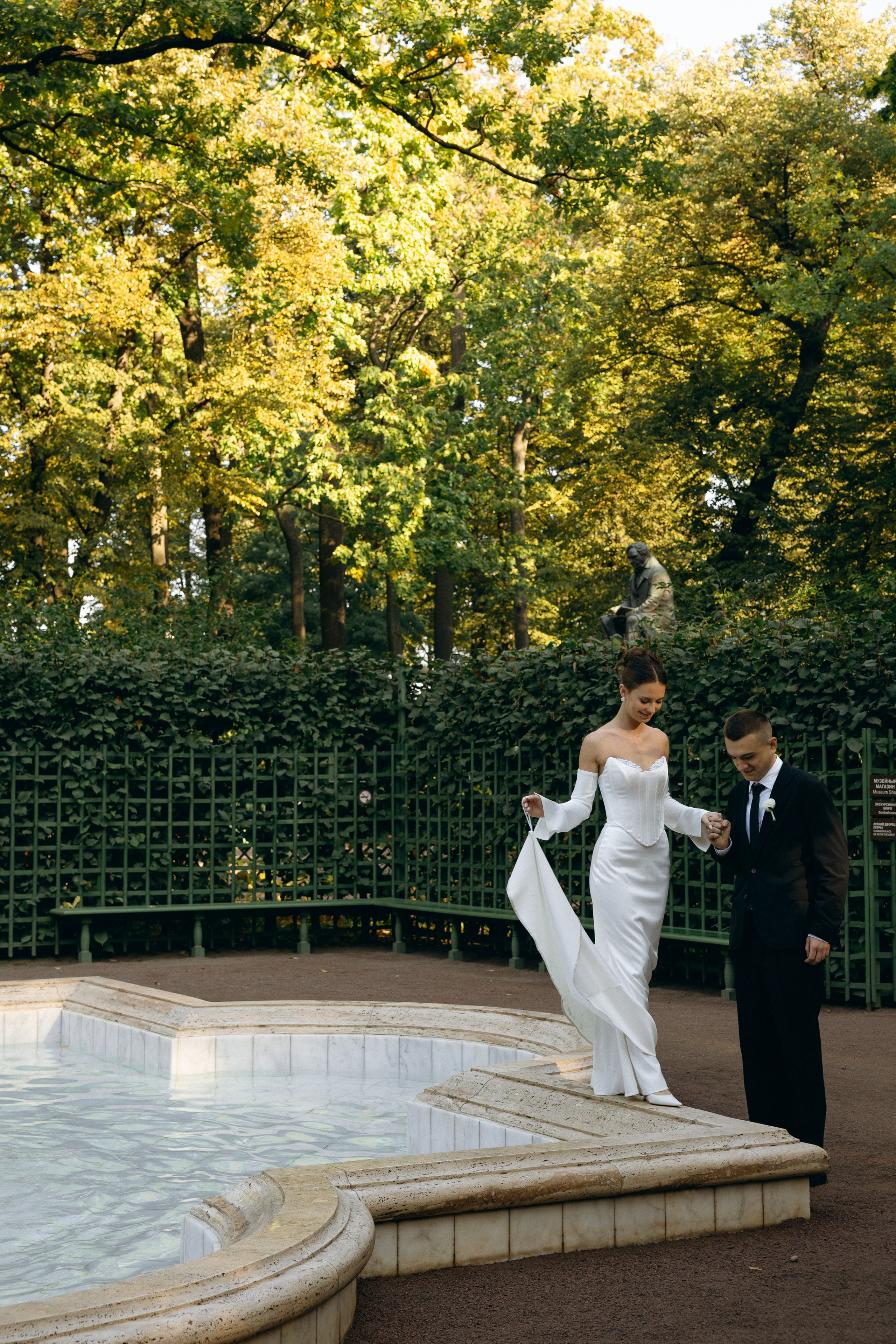 Только вдвоем под небом Петербурга. Свадебный фотограф Таня Караисаева