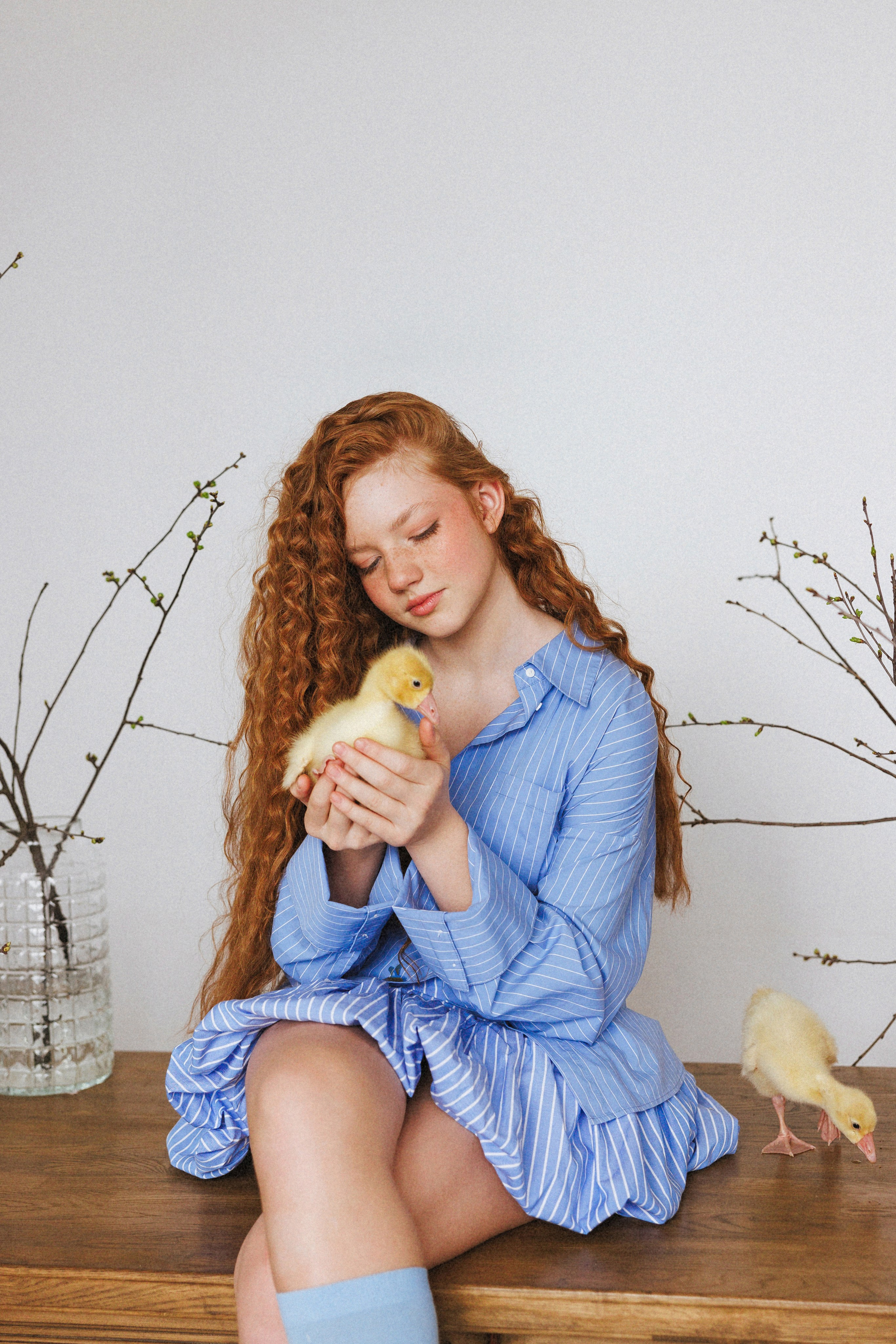 Фотосессия с Гусем в фотостудии «Lite, город Краснодар. Семейный и детский фотограф в Краснодаре Анна Трашкова
