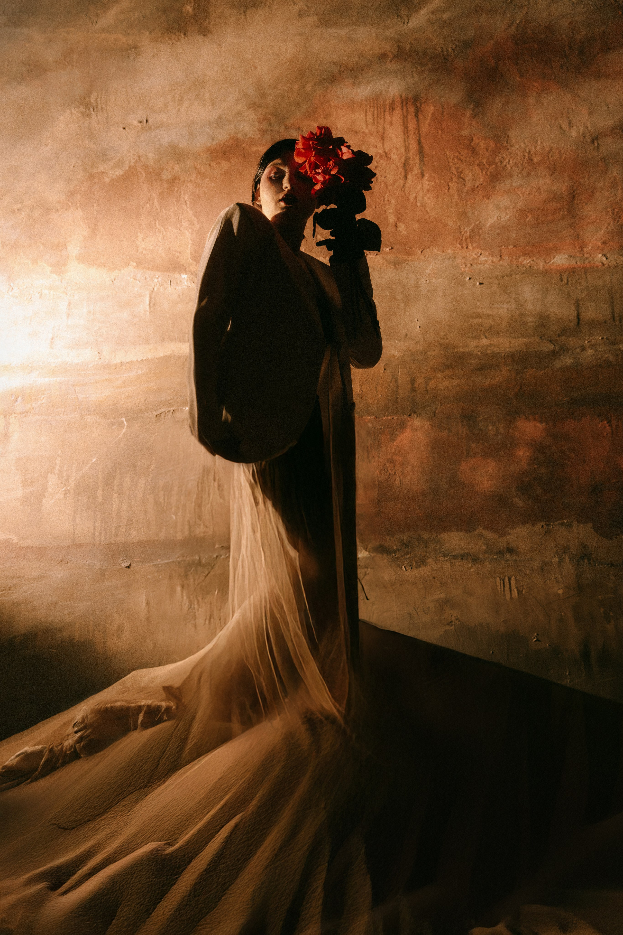 Floral étude. Rosebud. core production