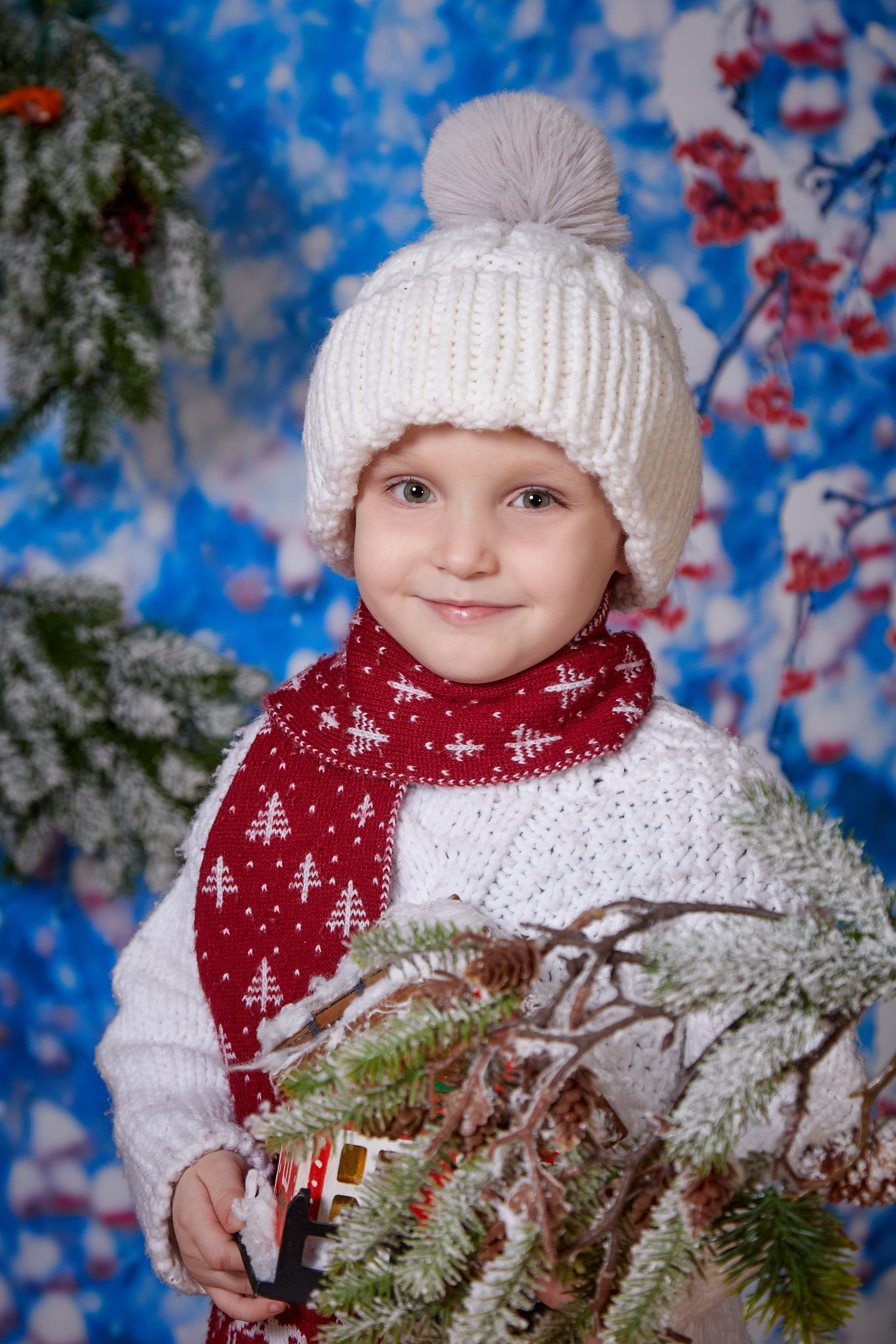 В зимнем лесу. Детская выездная фотостудия