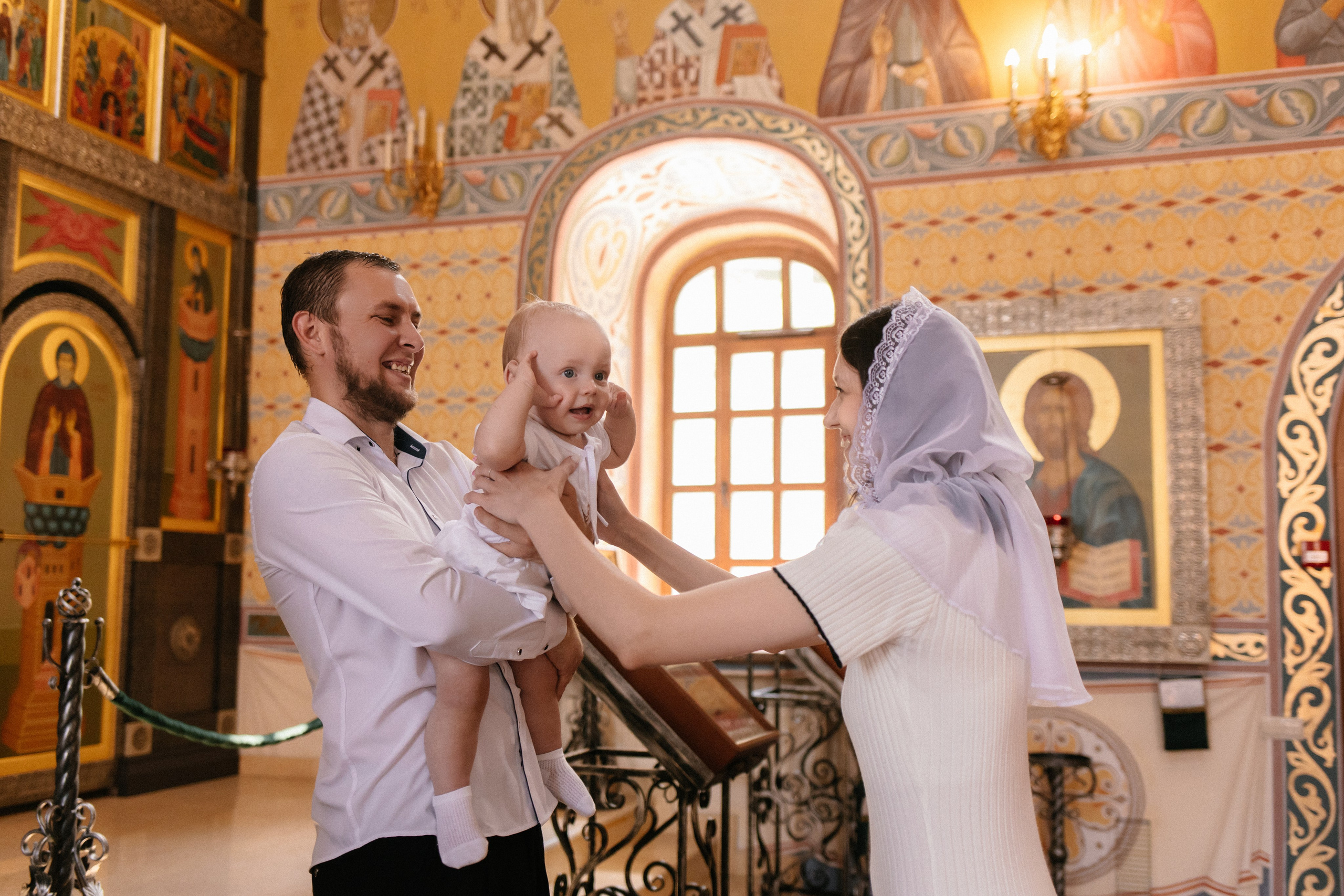 Крещение Егора. Семейный и детский фотограф в Нижнем Новгороде Буслаева Мария