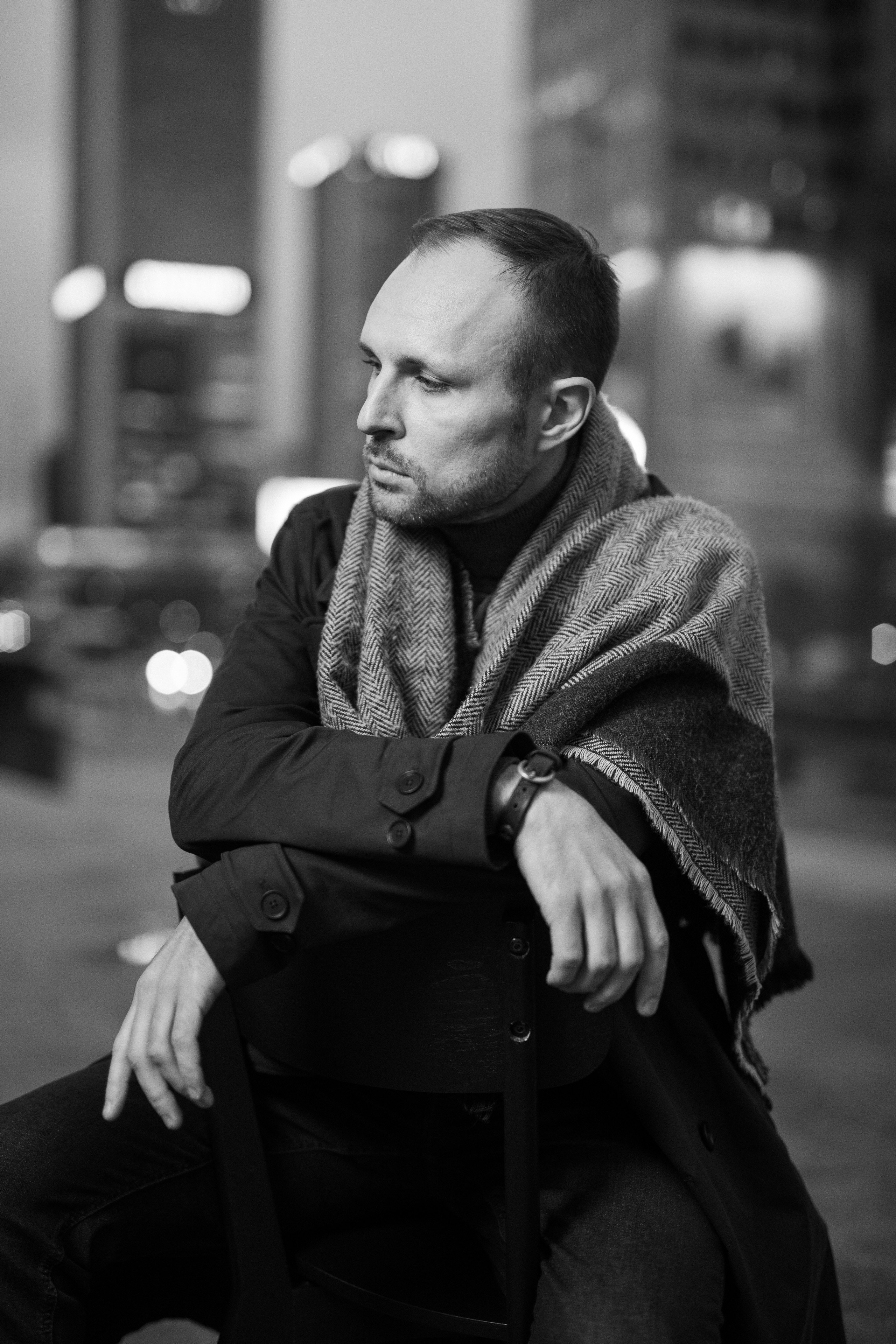 Gary, bw session. Portrait photographer in Minsk Slava Potalakh