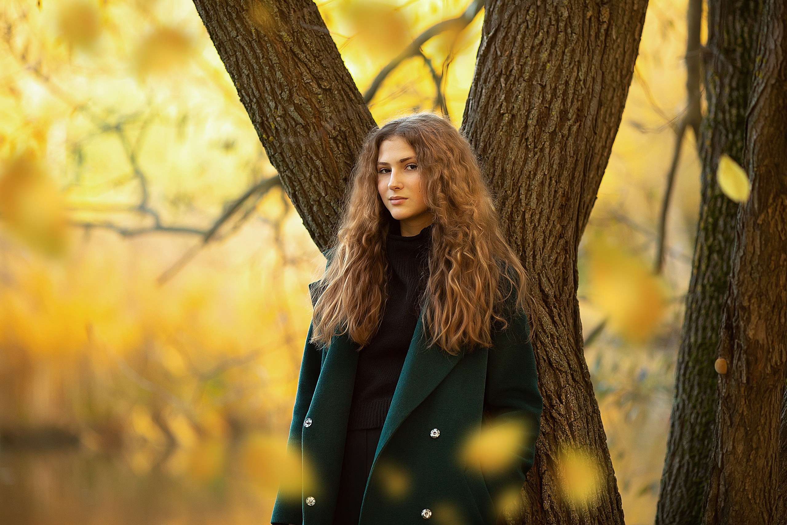 Осенняя гармония: Лиза и природа. Главная