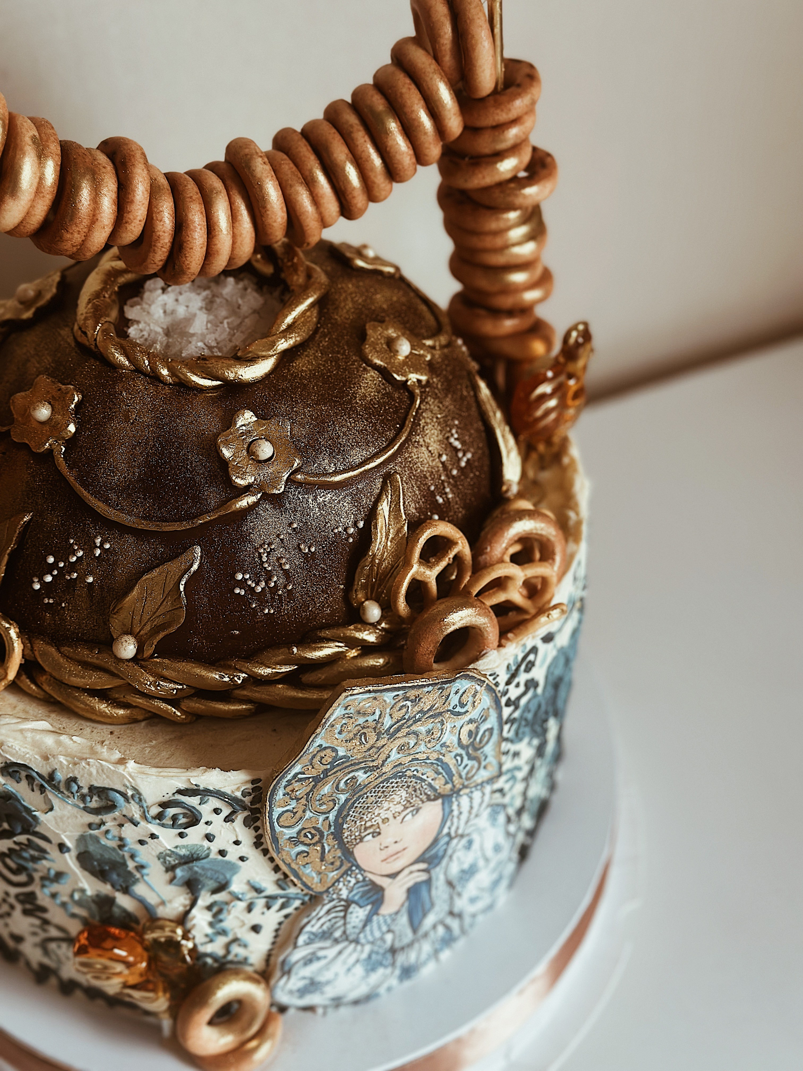 Торт А-ля Рус. Арт-кондитер в Москве Маша Шафран