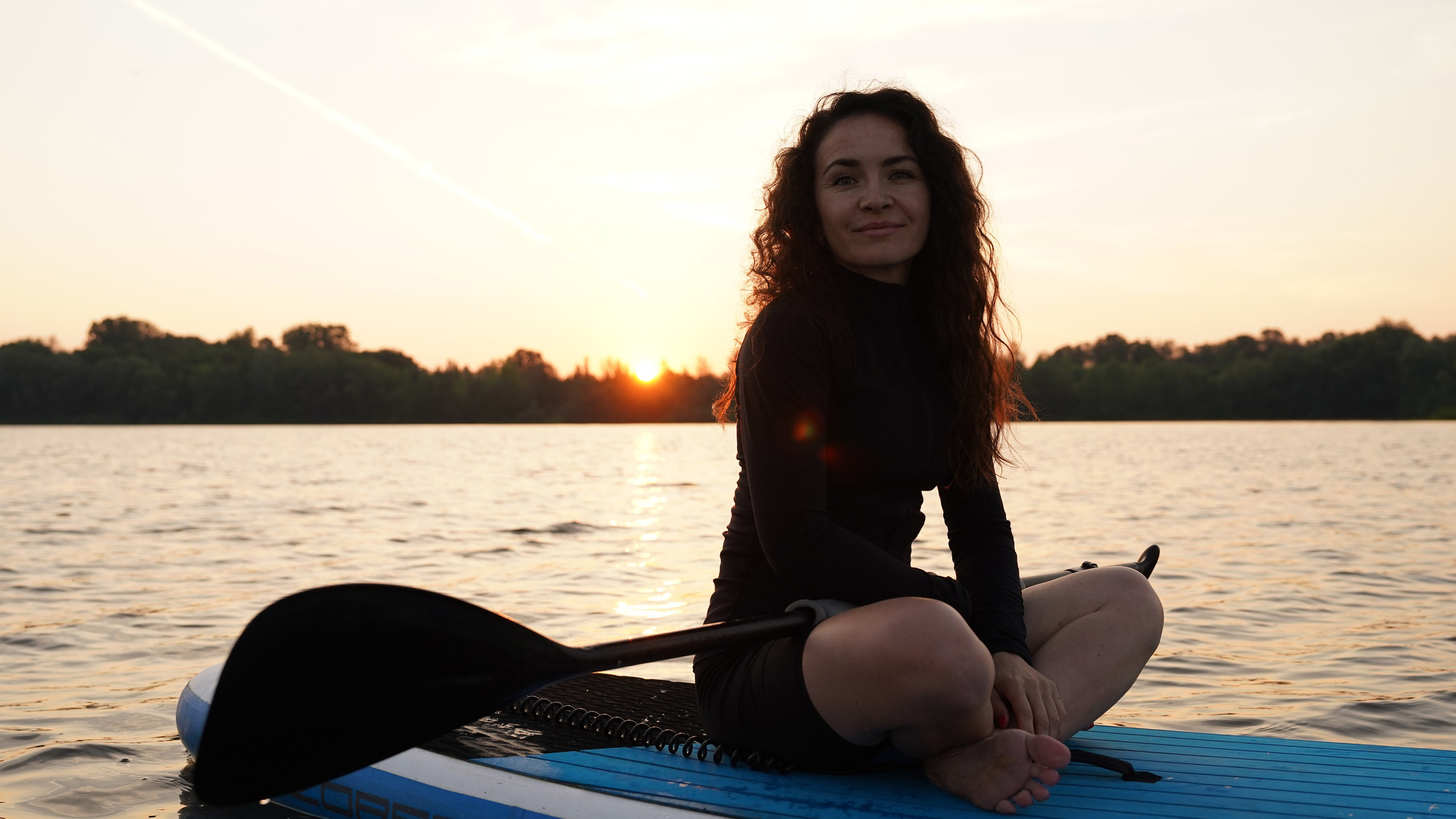 Рассветы на сапбордах в Уфе