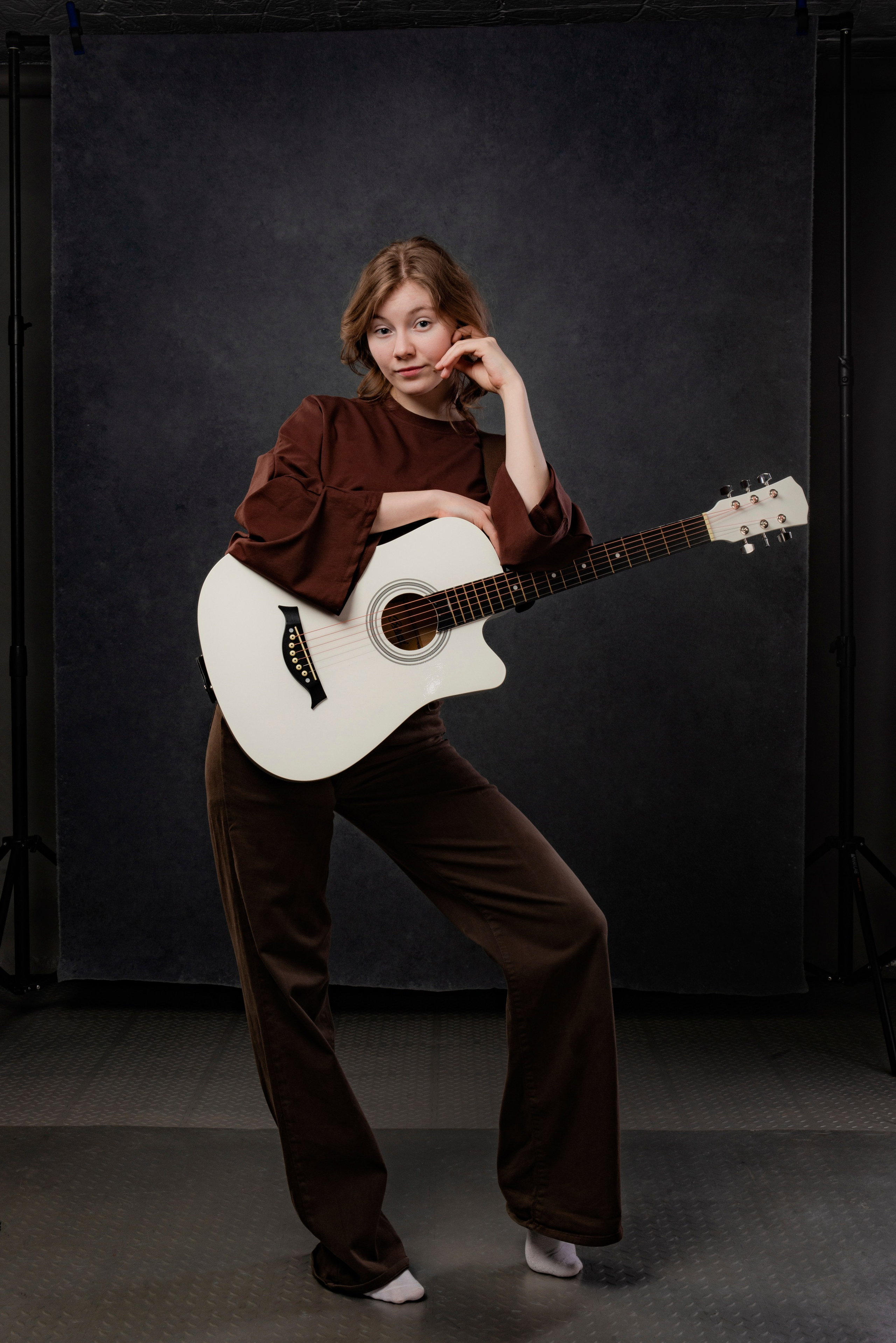 Фотосессия Екатерины с гитарой в фотостудии Нижний Новгород I Эстетика. 004