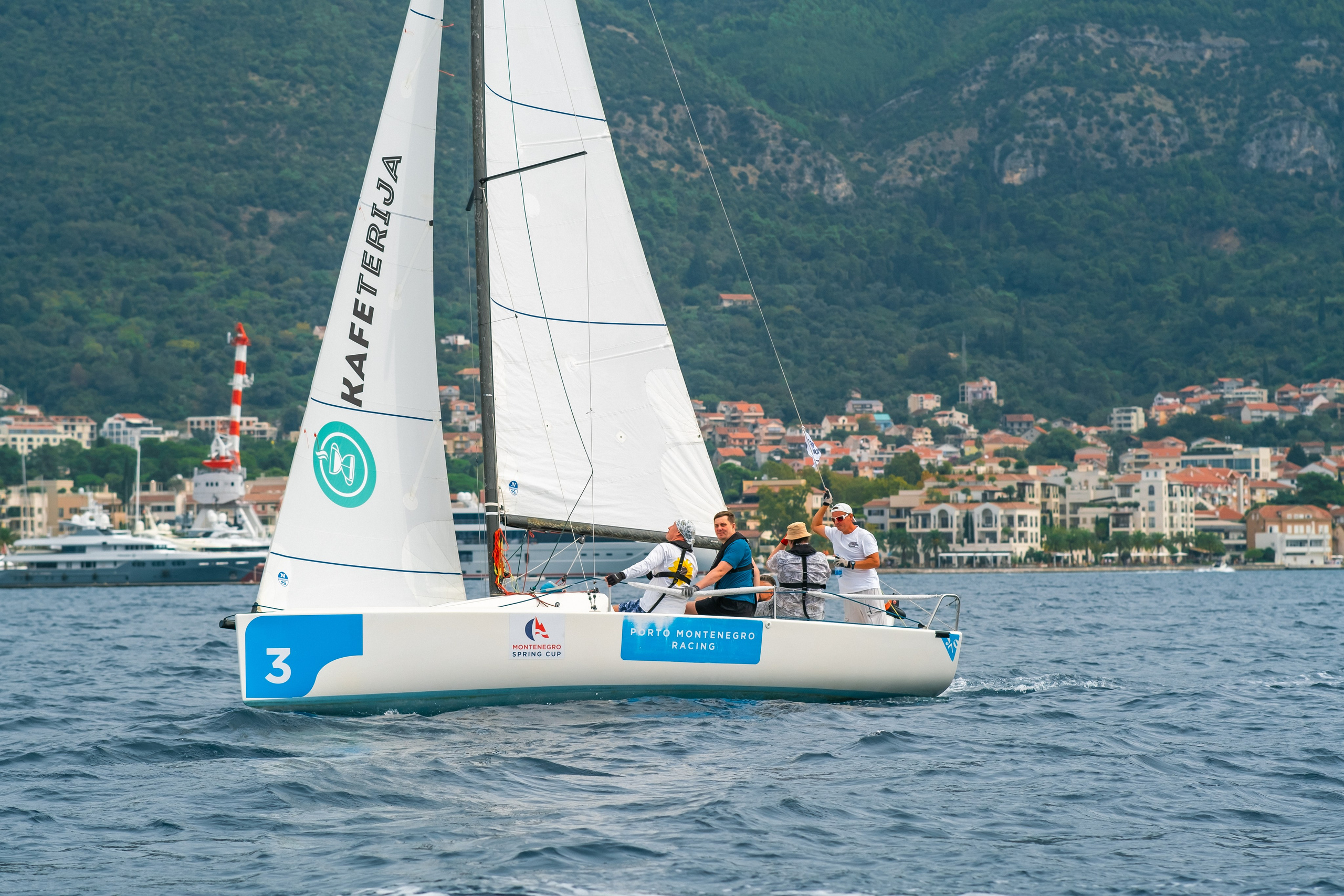 Corporate Yacht Reggata. Family and wedding photographer in Montenegro