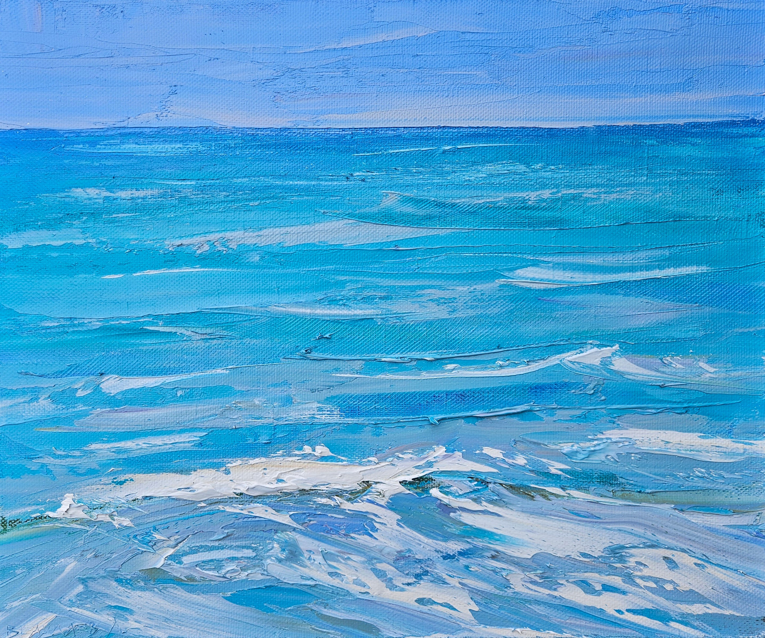 "Море". 2026. Холст, масло. 50х60. Цена: 30000₽