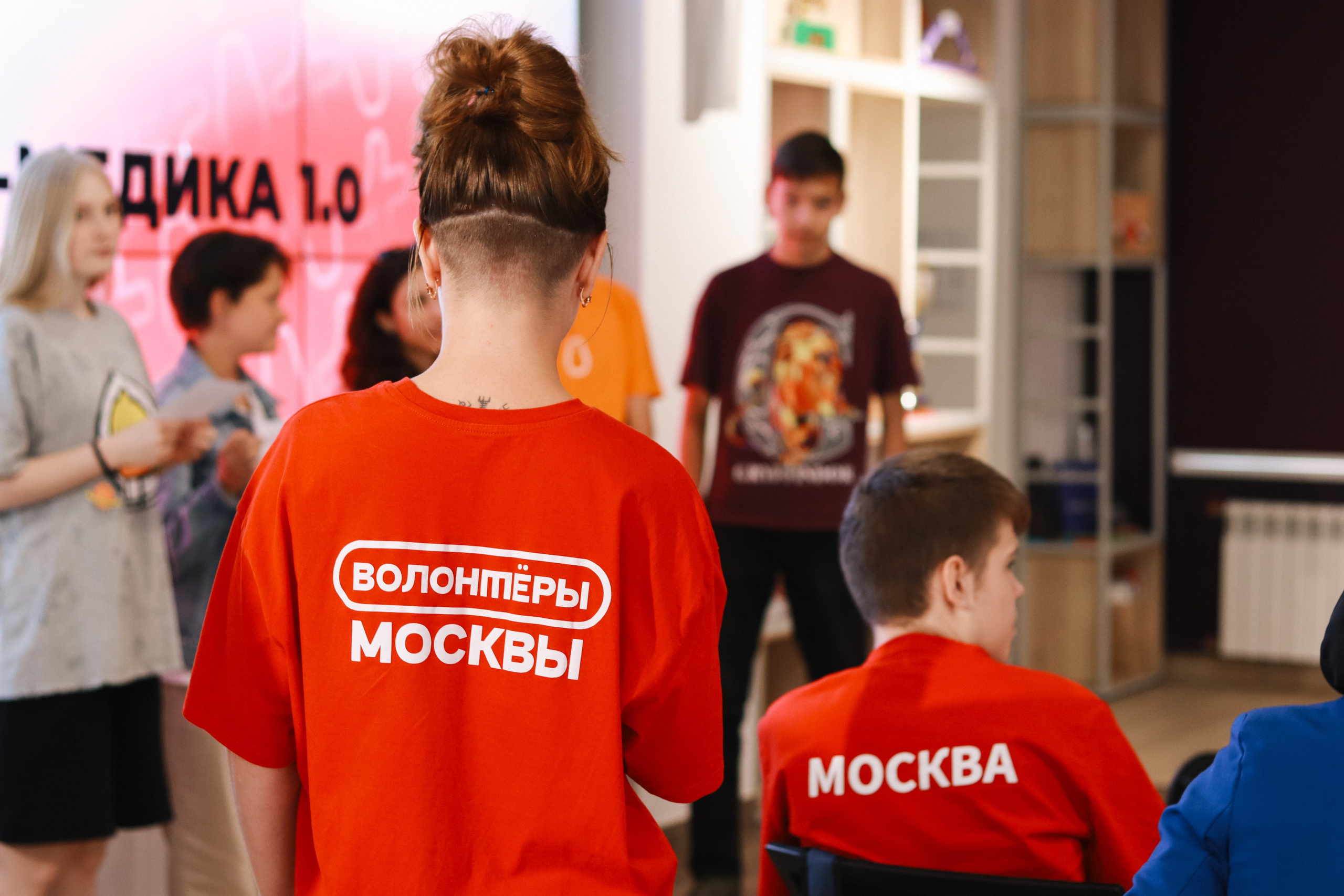 Обучение в рамках проекта «Школа волонтера- медика». Репортажный фотограф в Москве и Зеленограде Karina-vozd