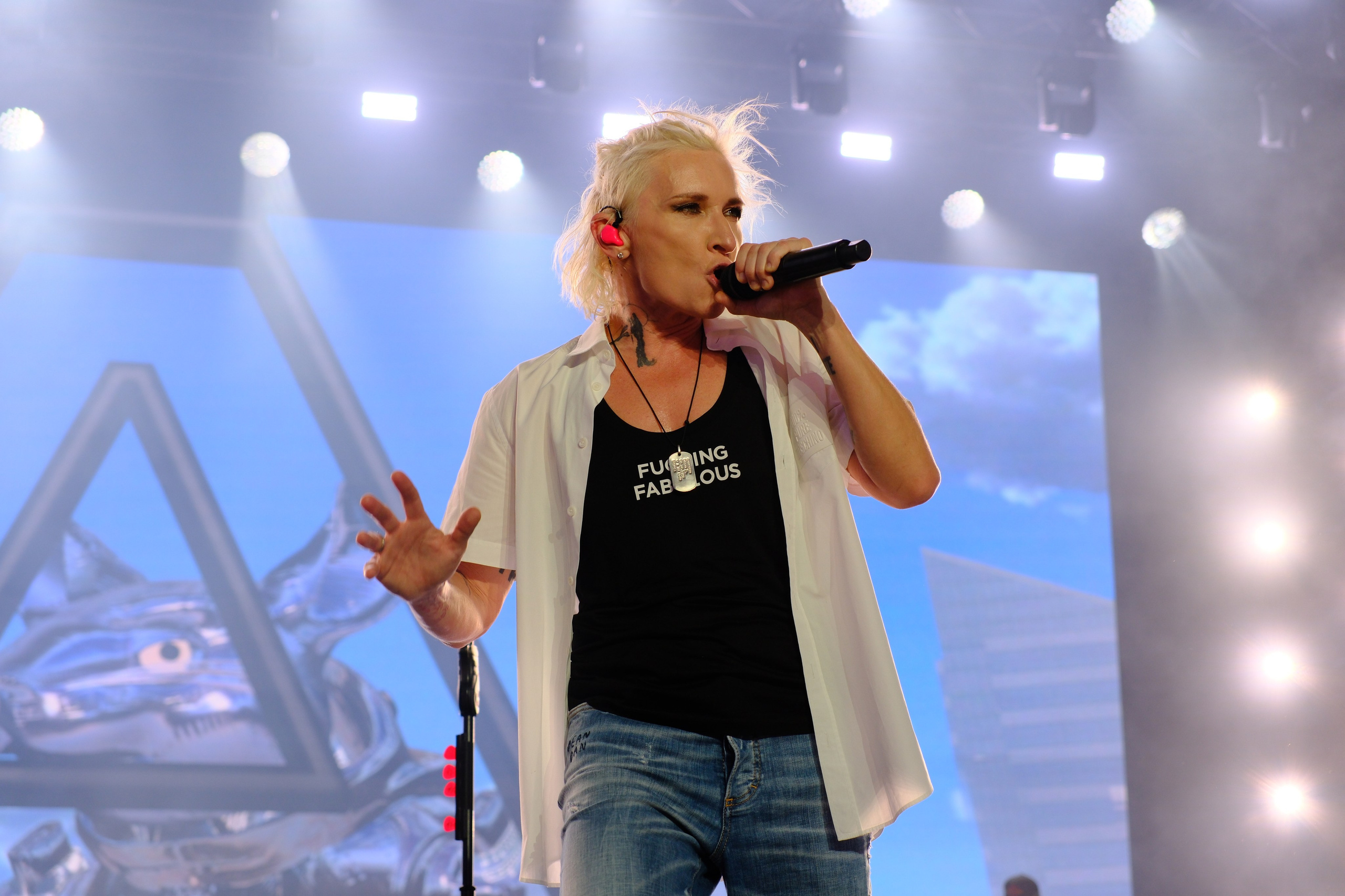 Диана Арбенина (группа «Ночные снайперы») — Москва, МТС Live Лето 2024. RedGeek - блогер и стручњак за образовање и ИТ Кирил Ситнов